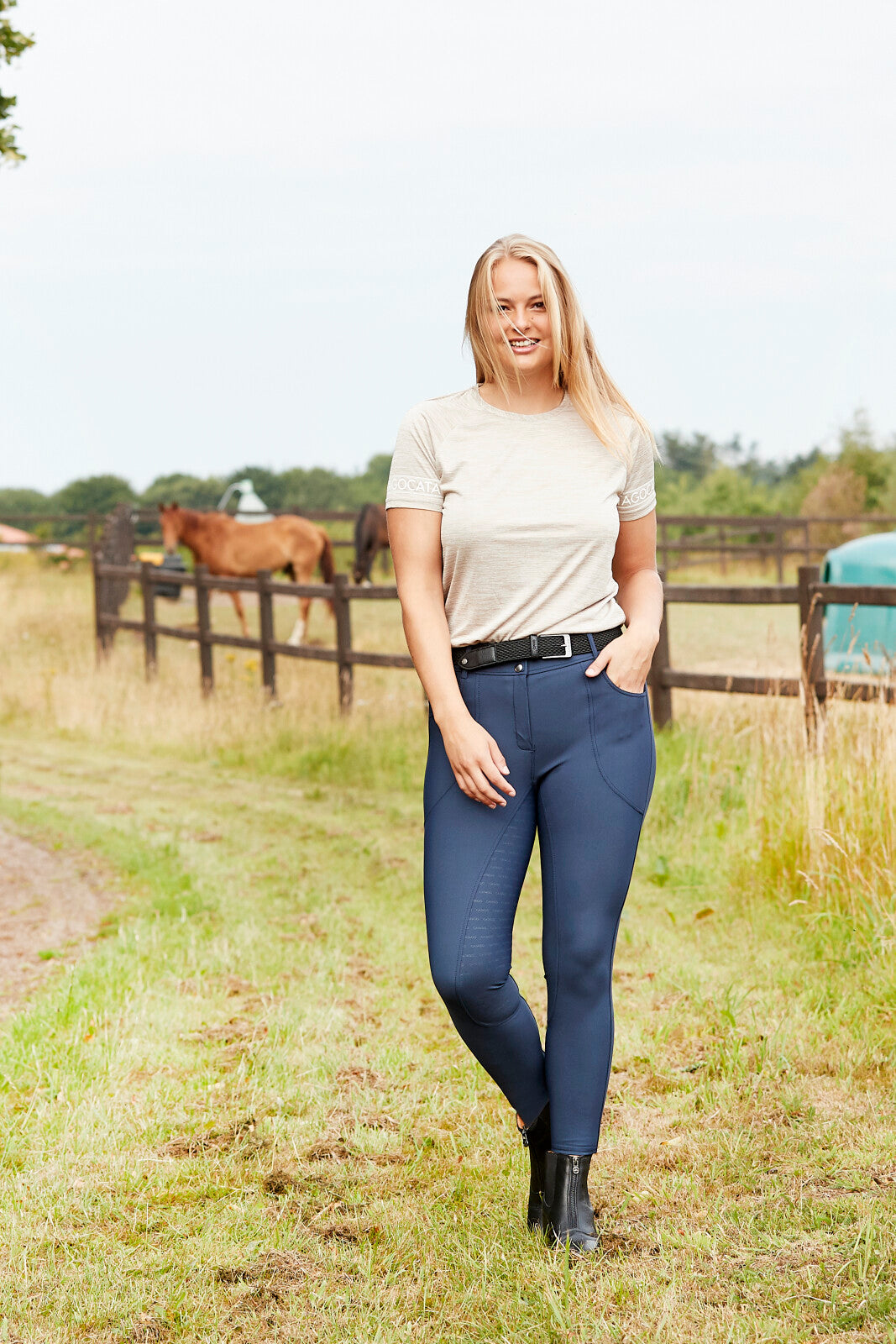 CATAGO Riga Kurzärmige Reittrikot