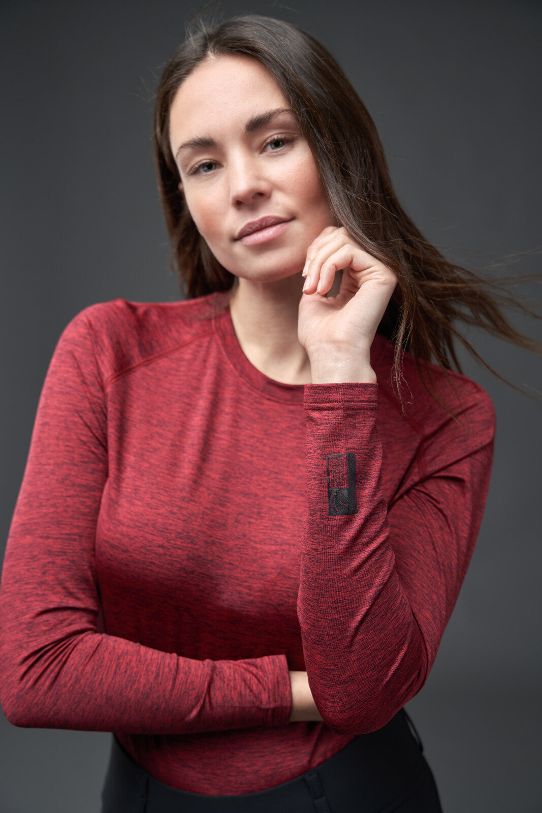 CATAGO Audrey langærmet ridebluse