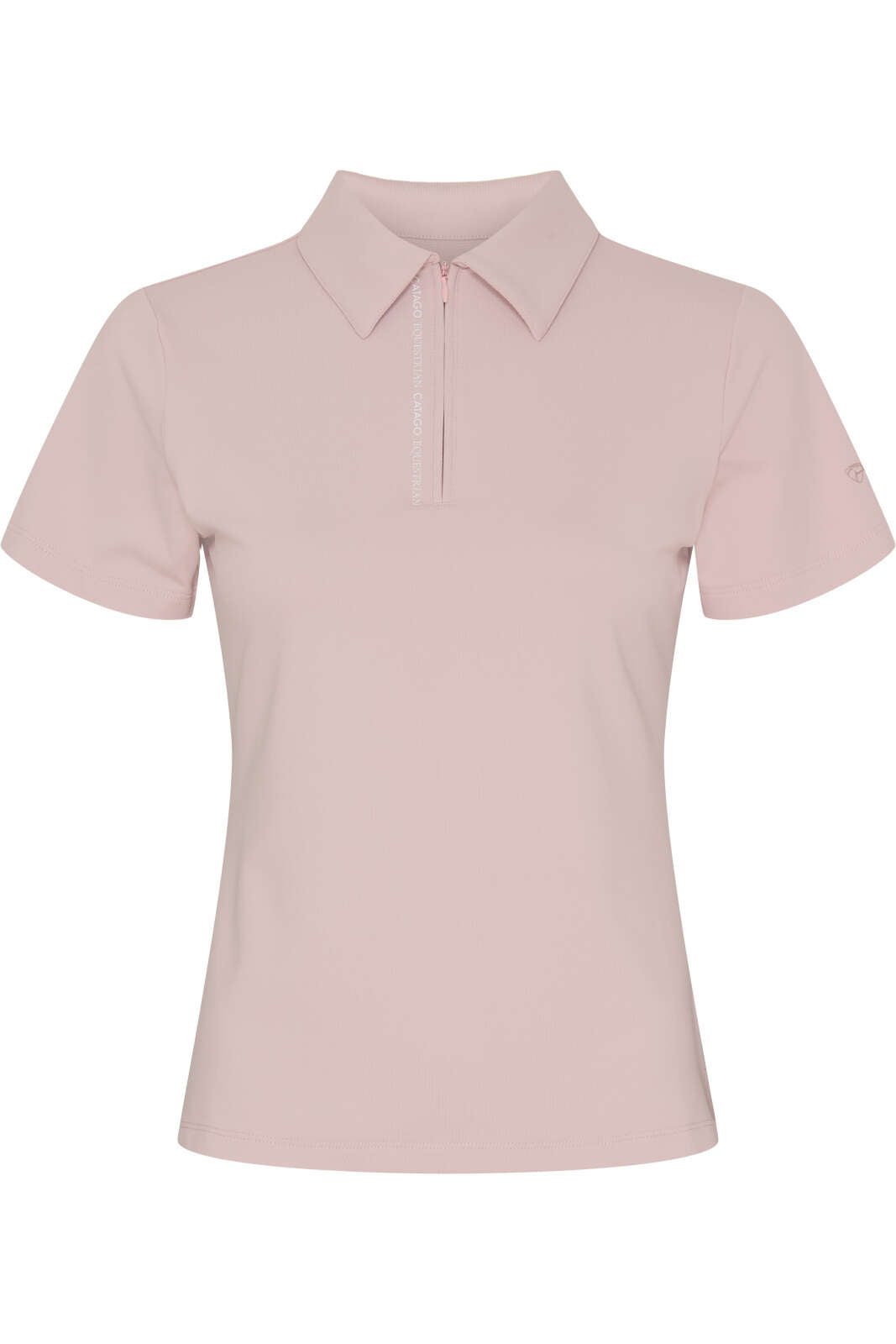 Catago Nash zip polo kortærmet ridebluse
