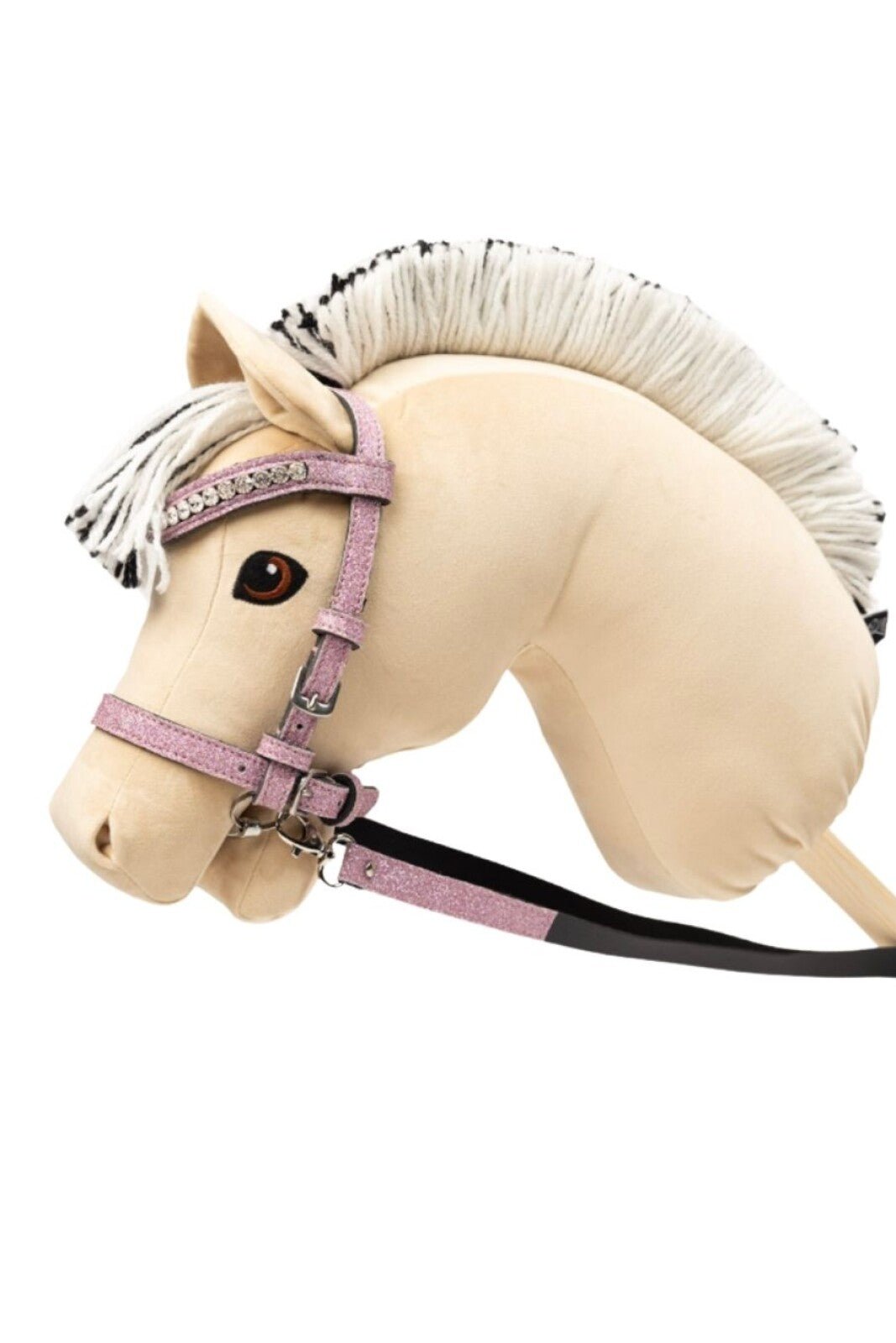 My Hobby Horse Bridle, pink glitter - Unamari