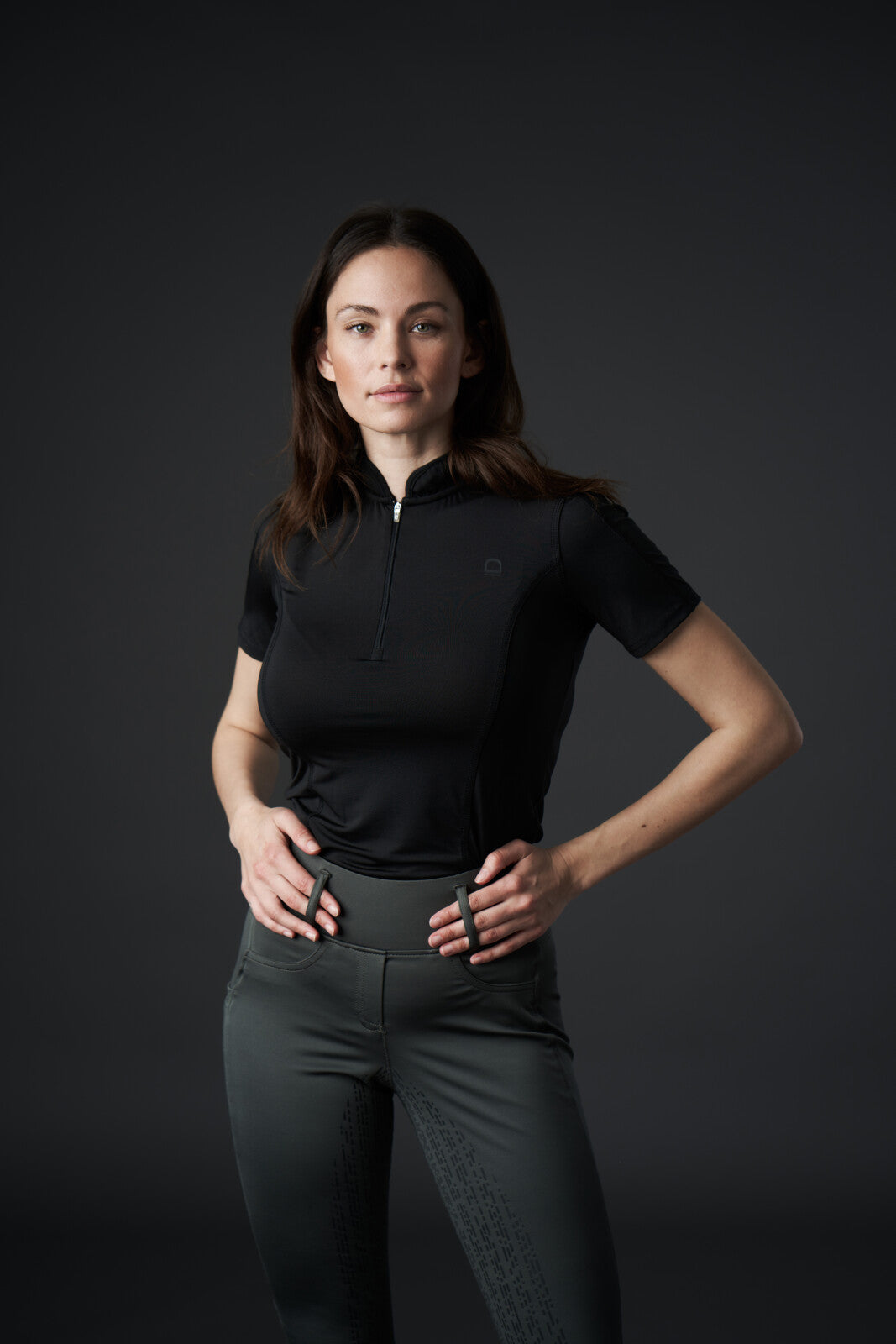 Equipage Awesome short-sleeved riding shirt