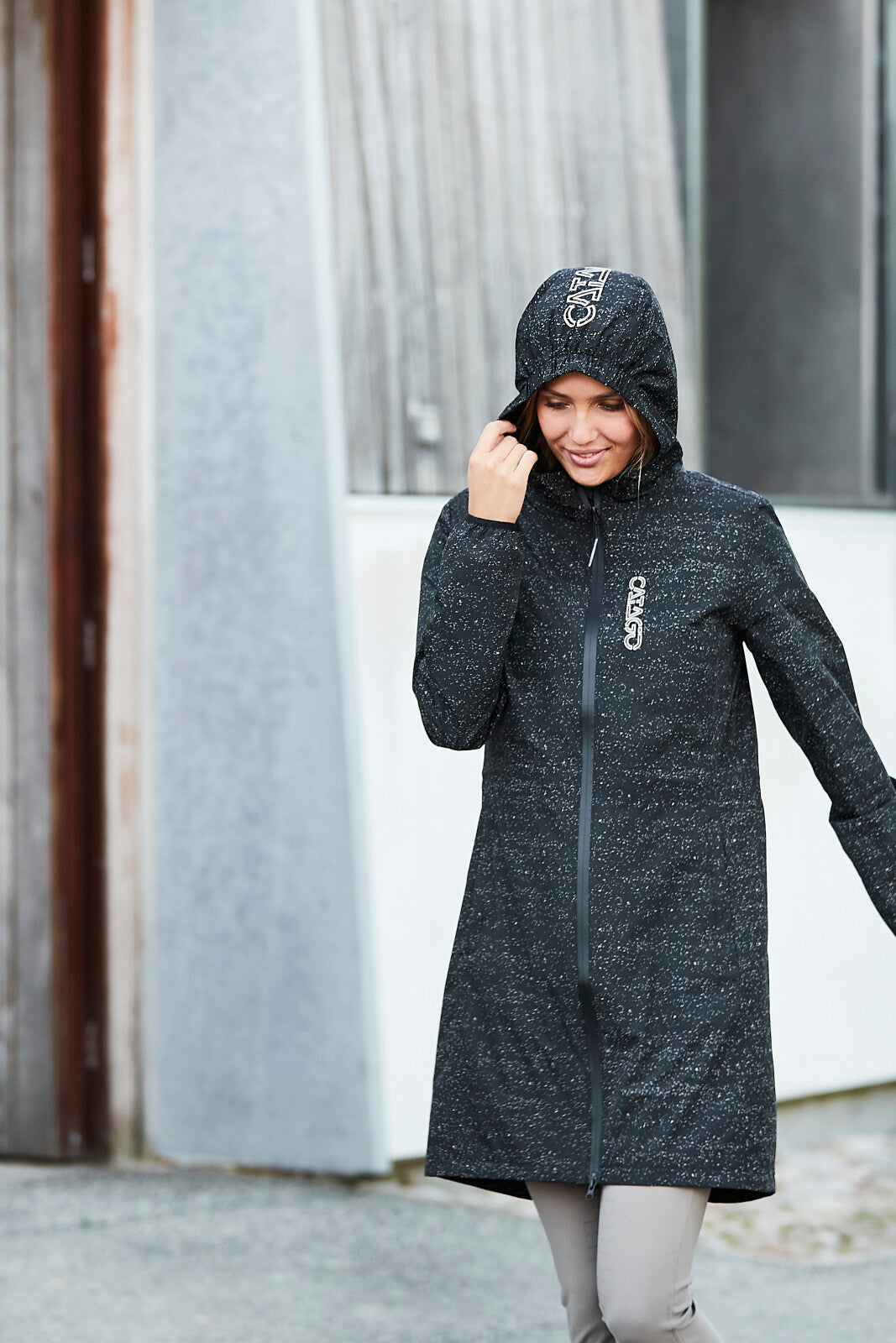 CATAGO Trainer lång jacka med reflekterande effekt