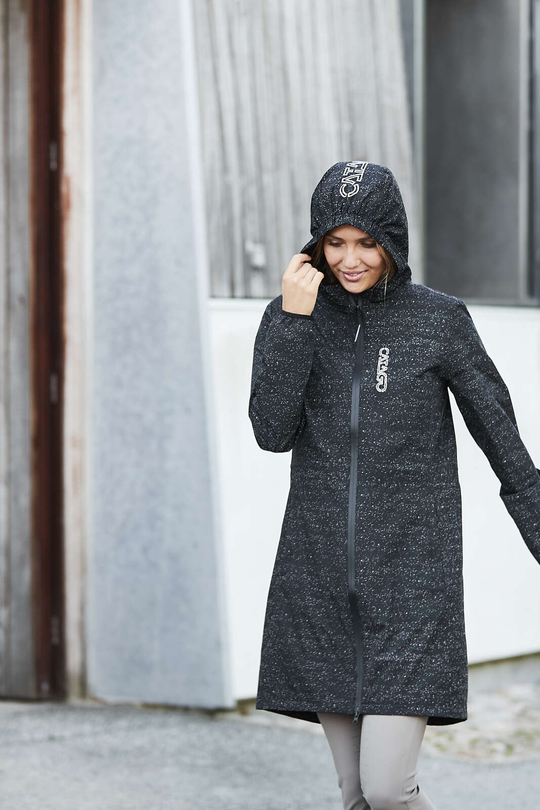 CATAGO Trainer reflective long shell jacket