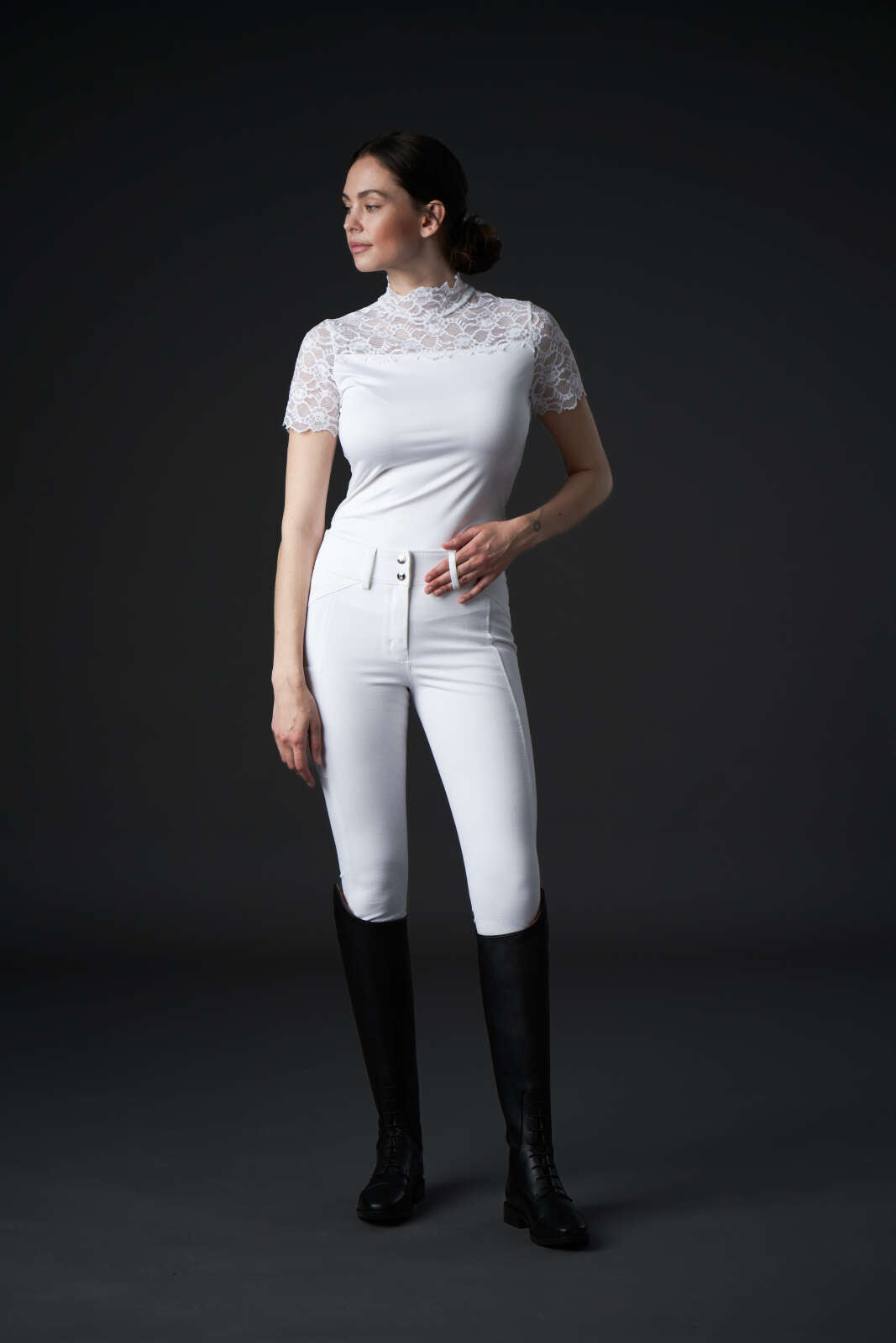 Equipage LEONI ridebukser med fullgrip