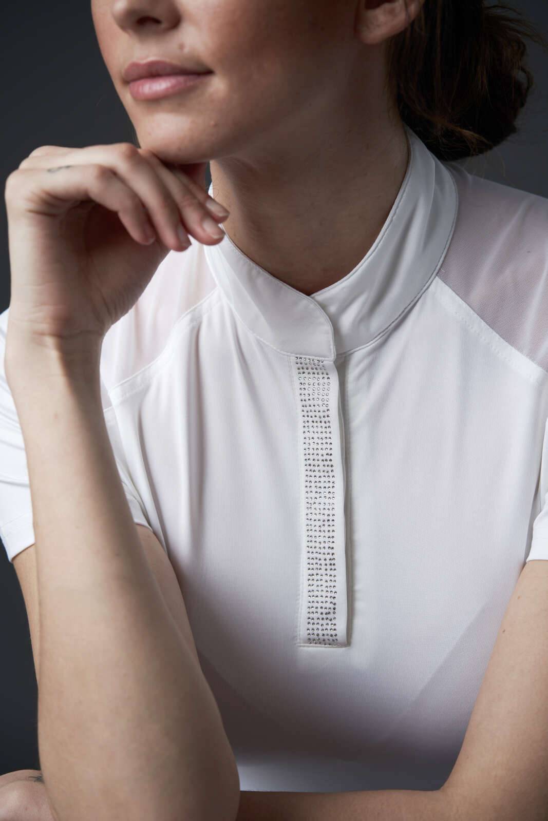 Equipage Marlie kortærmet stævnebluse