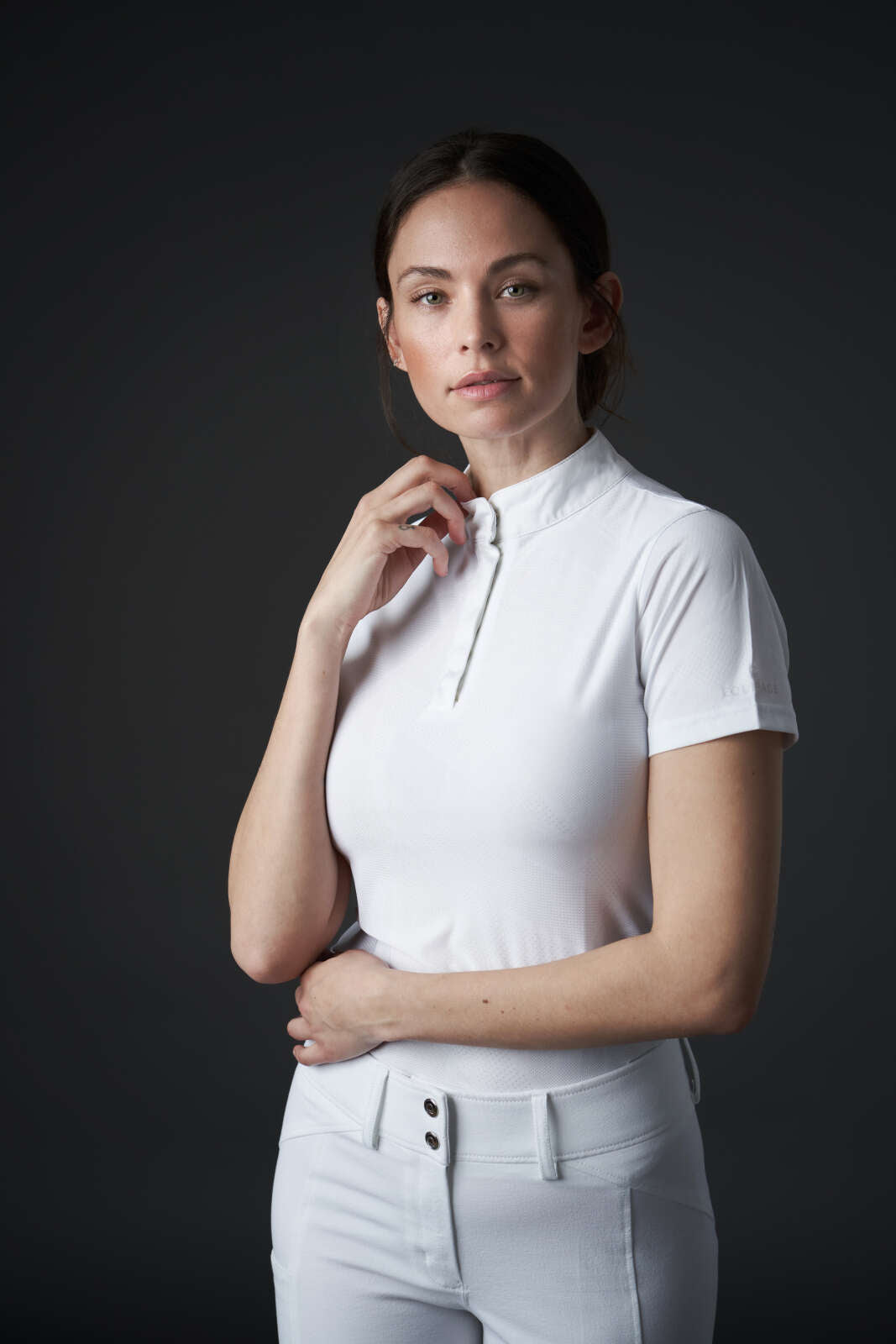 Equipage Maisy kortærmet stævnebluse