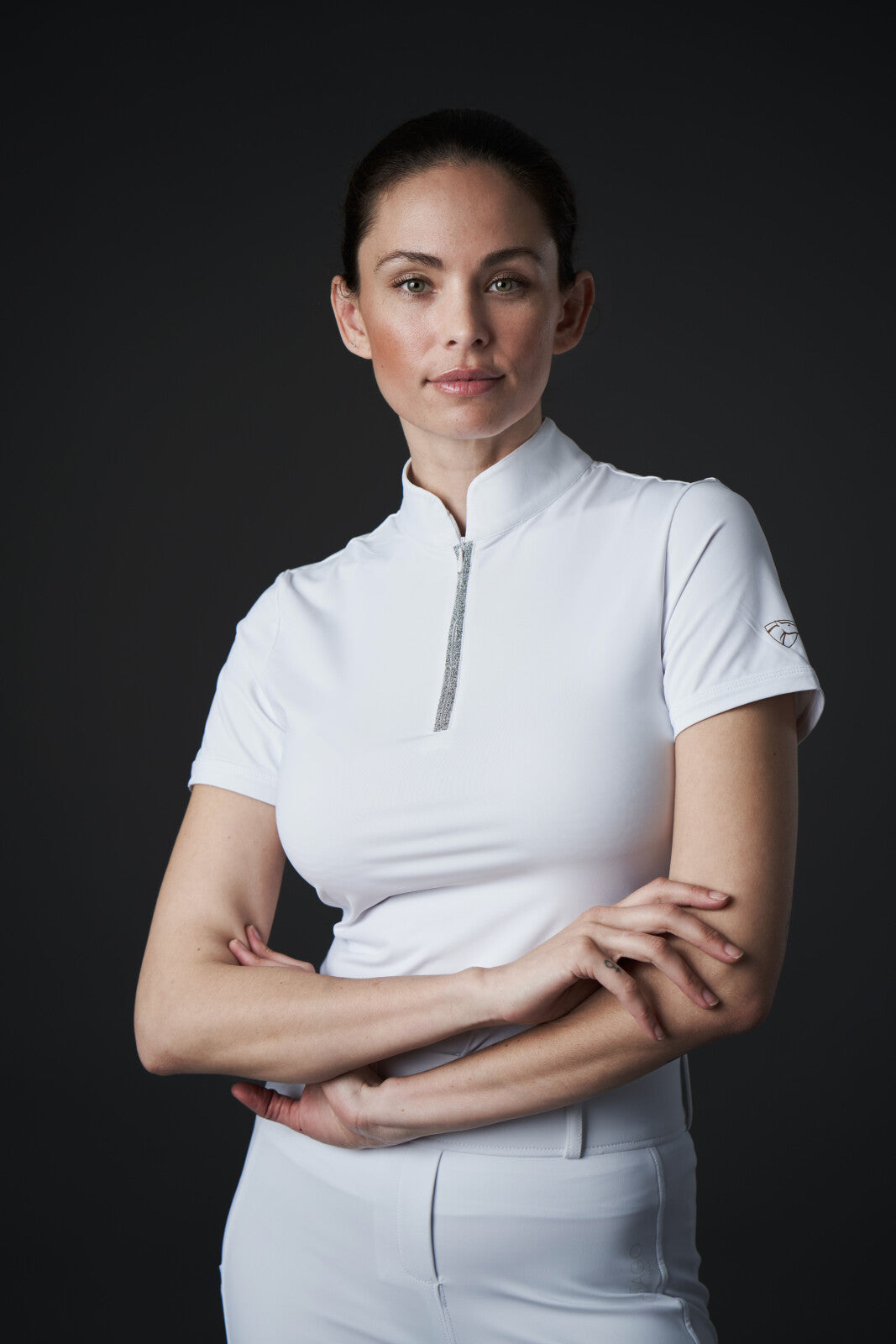 CATAGO Nice short sleeve competition blouse