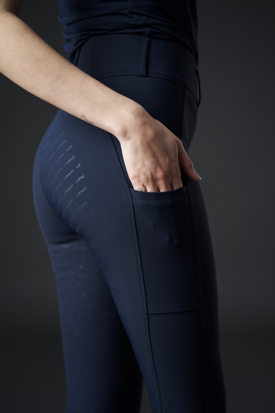 CATAGO River riding tights with belt loop Fullgrip