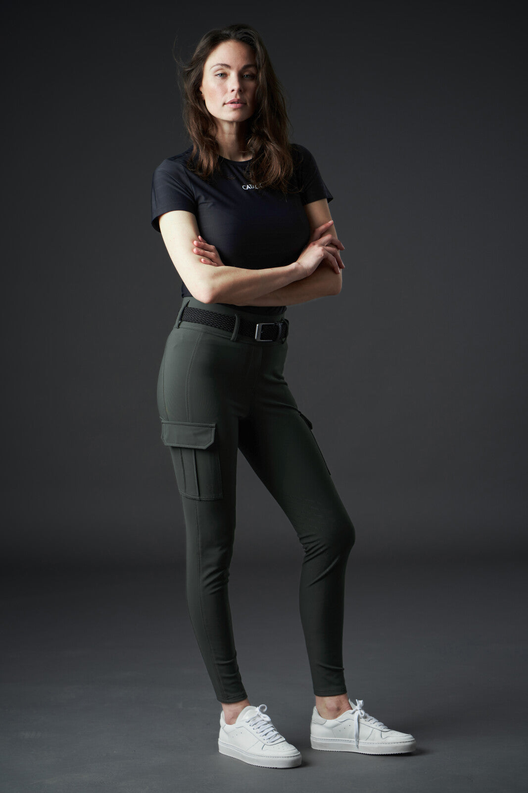 CATAGO River Cargo riding tights Knee grip