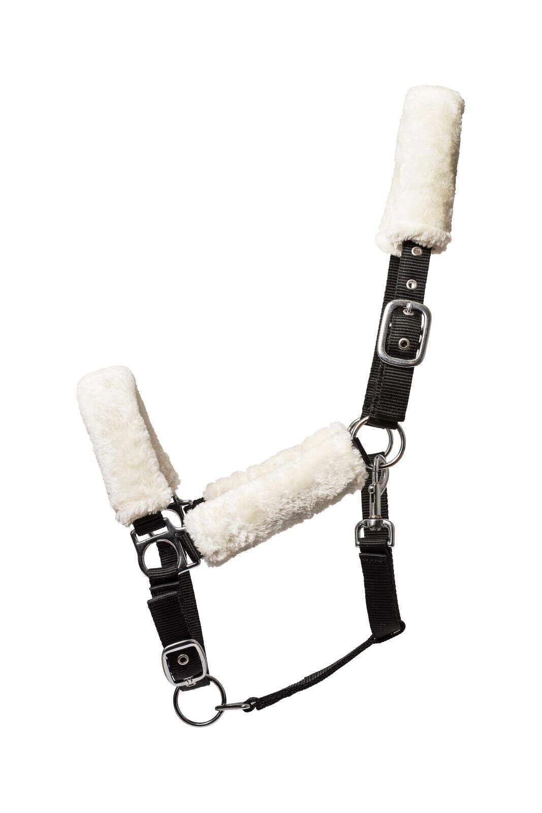 HorseGuard Nylon halter with fur