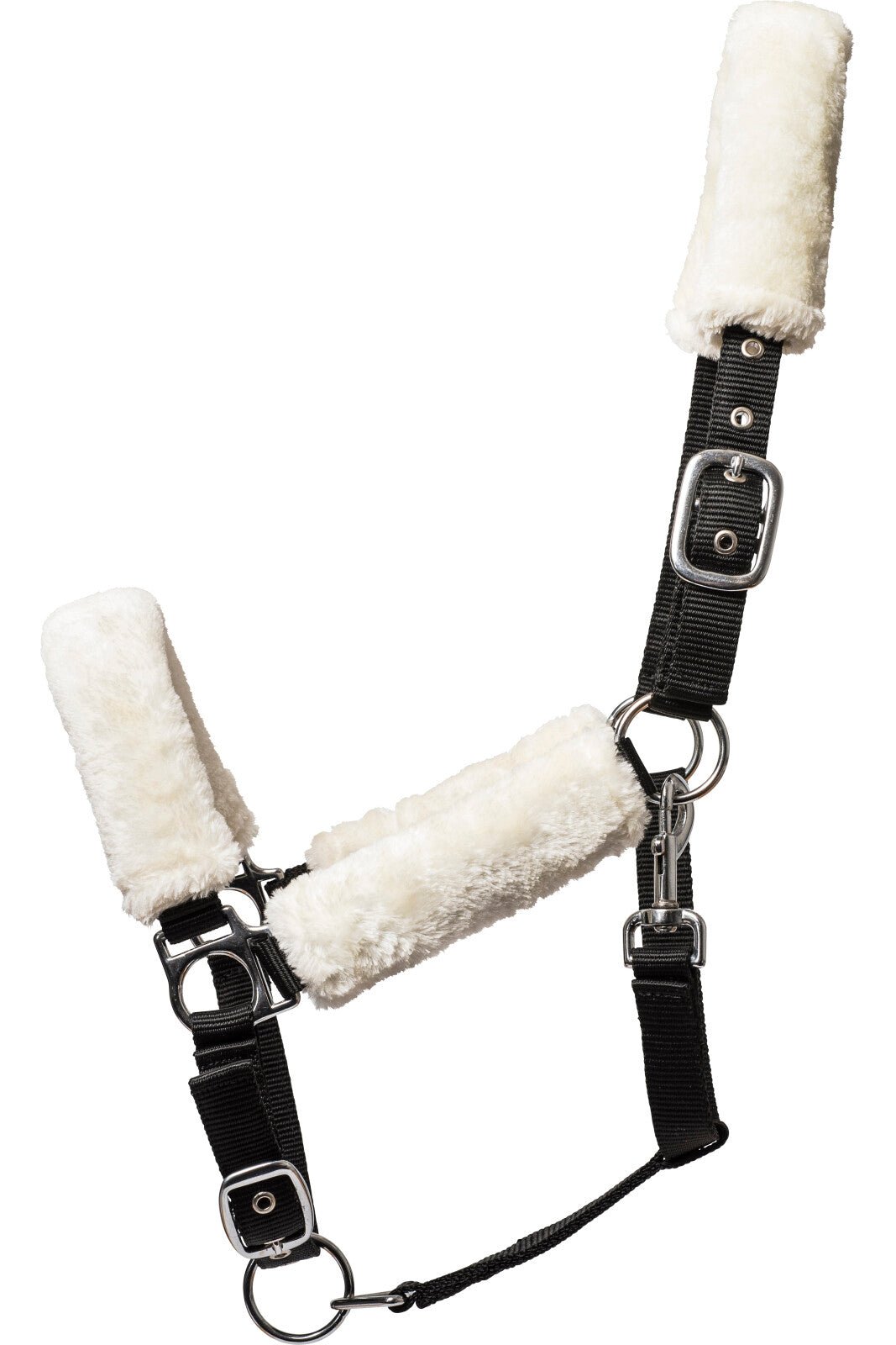HorseGuard Nylon halter with fur - Unamari