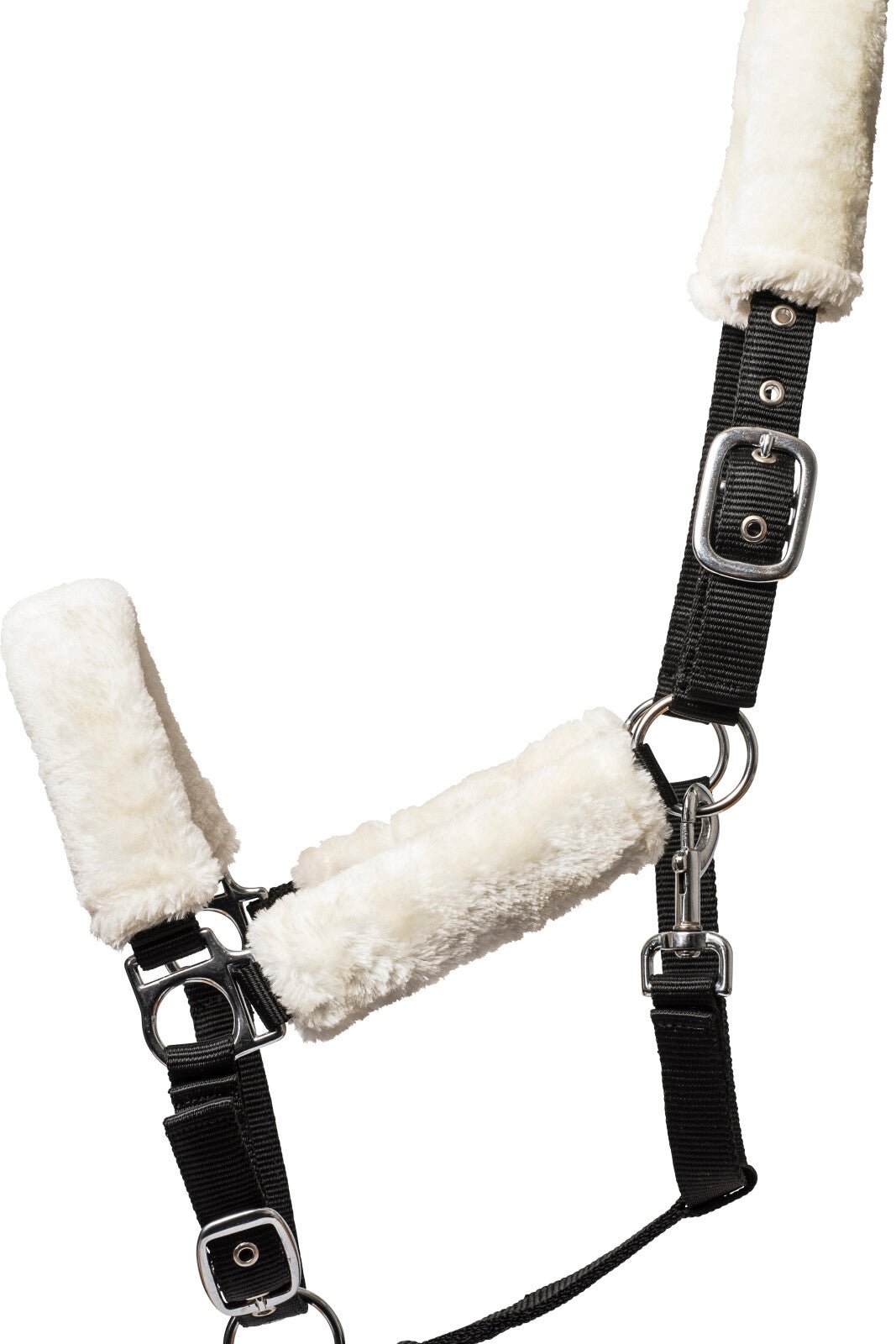 HorseGuard Nylon halter with fur - Unamari