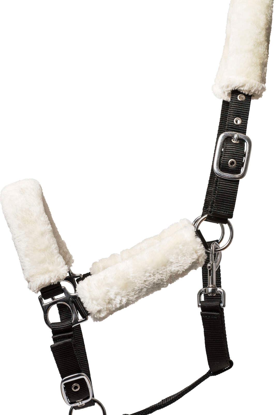 HorseGuard Nylon halter with fur