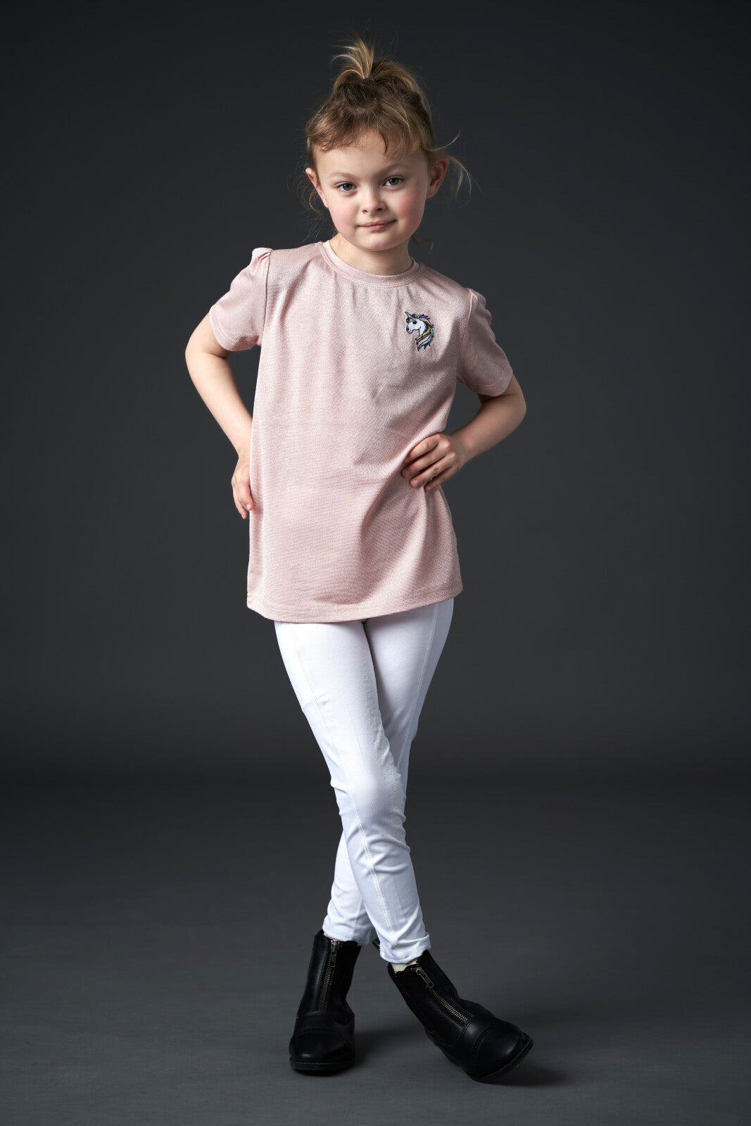 Equipage Kara short sleeve riding blouse