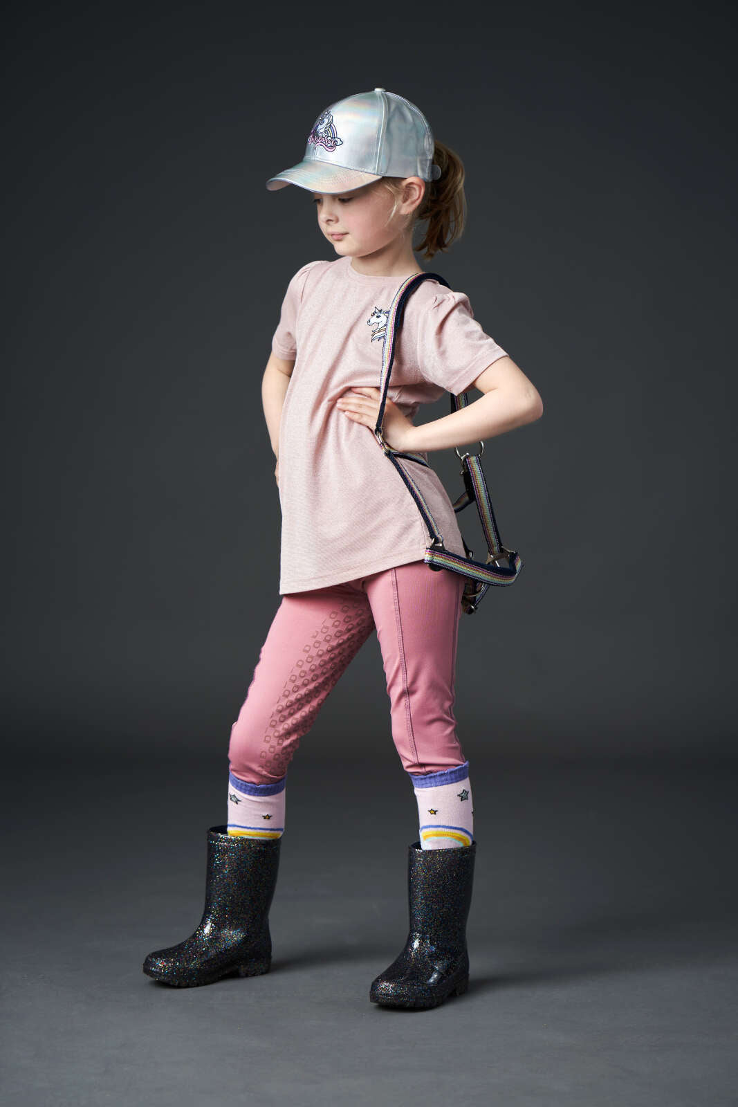 Equipage Millie Glitter gummistøvler