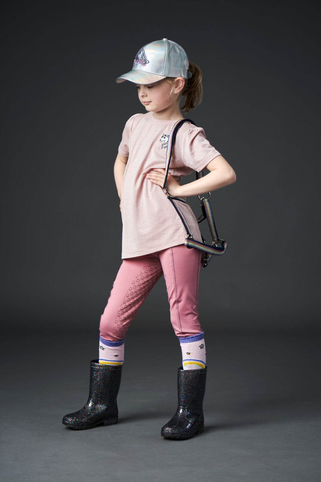 Equipage Millie Glitter gummistøvler