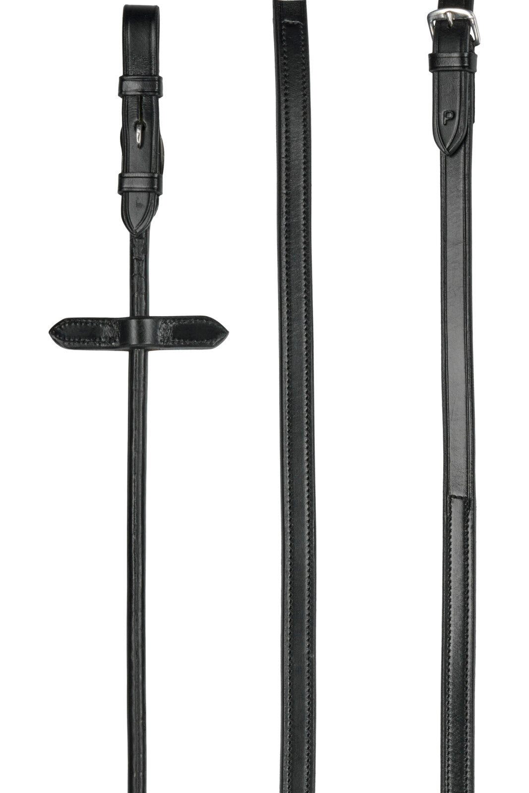 CATAGO rundsyet læder/gummi tøjler