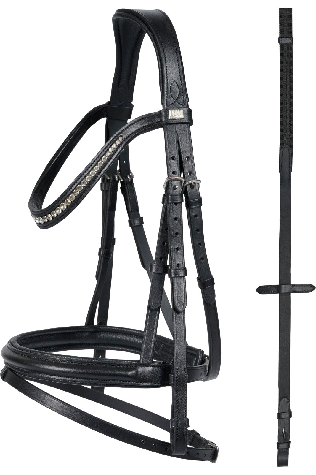 HorseGuard Emi bridle with comb. nb