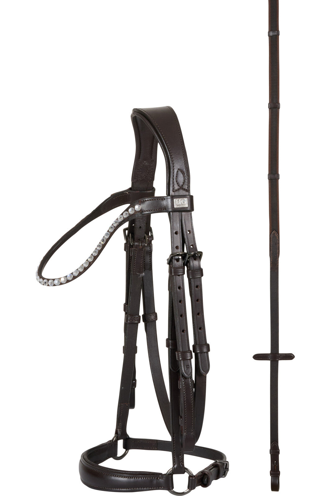 HorseGuard Cryll 23.1 bridle w drop noseband