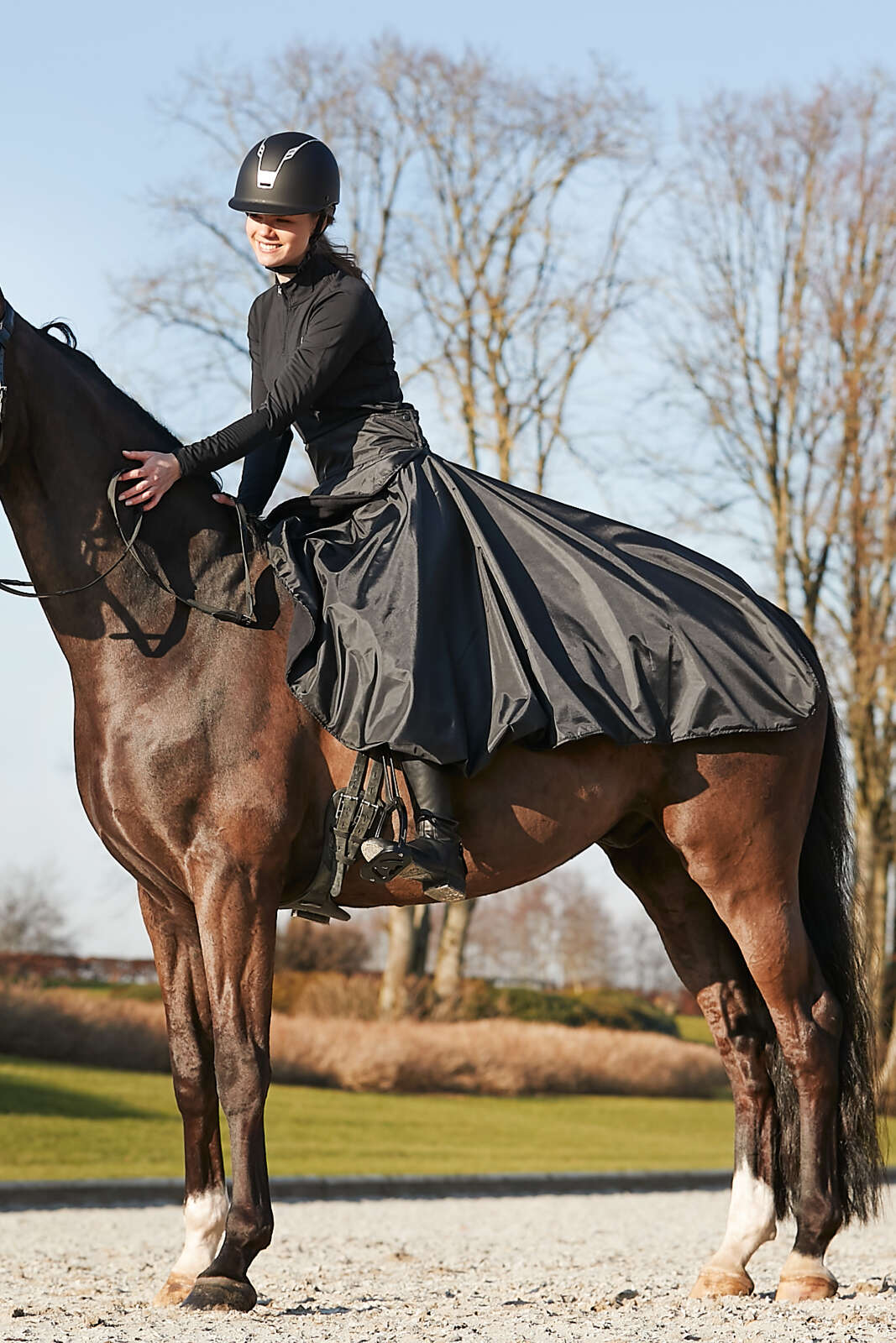 Horse Guard Level anatomic bridle without reins