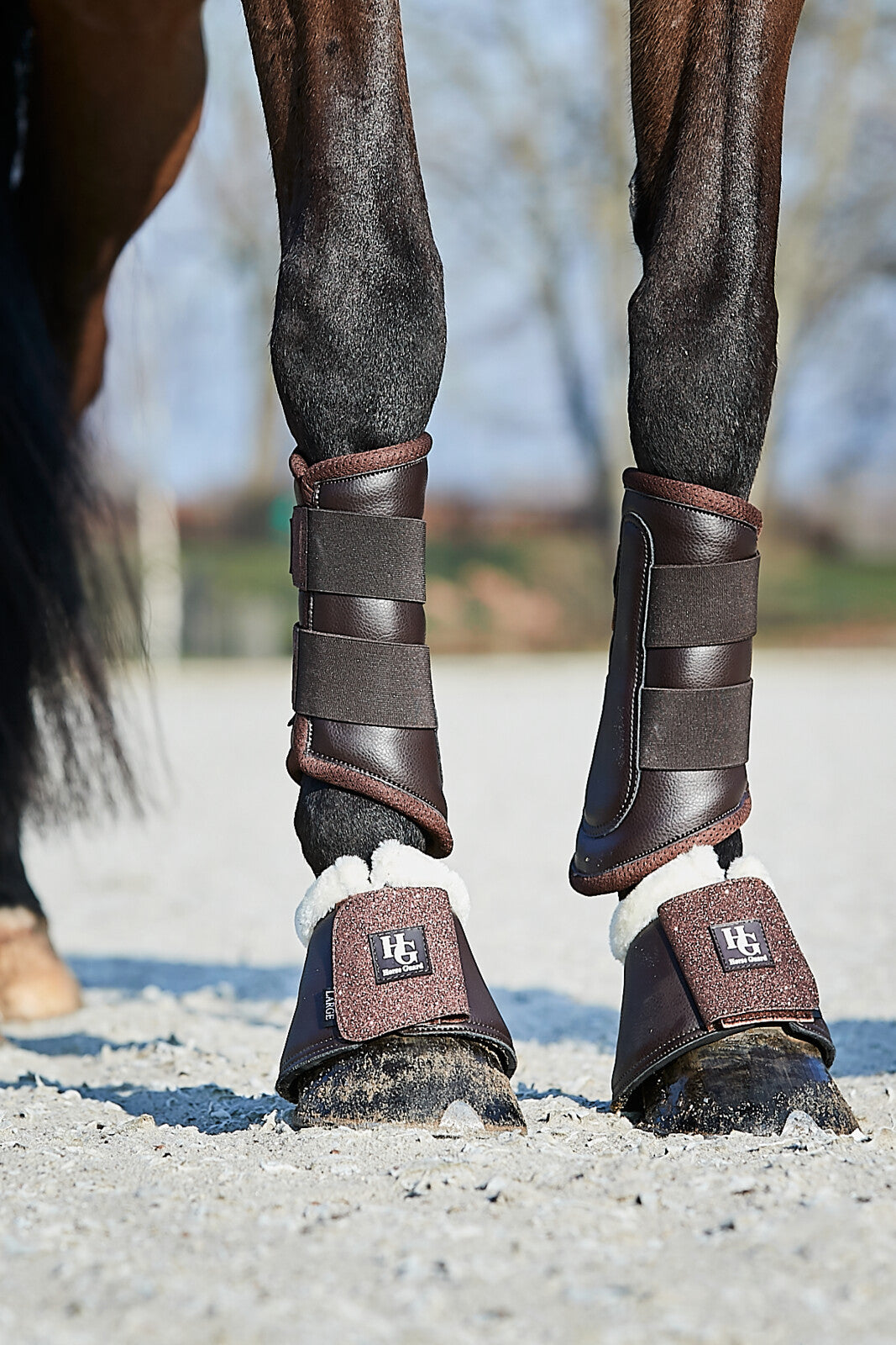 HorseGuard Leela glitter bell boots
