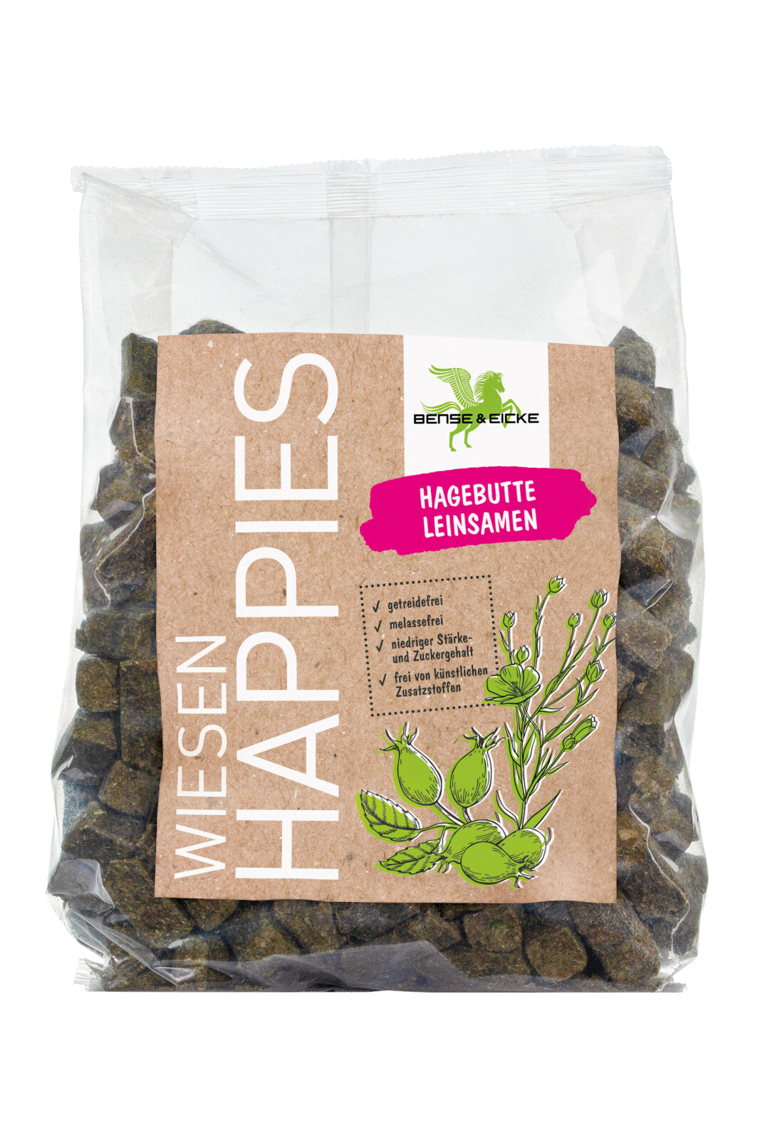 Bense & Eicke treats happies rosehip & flaxseed, 1 kg