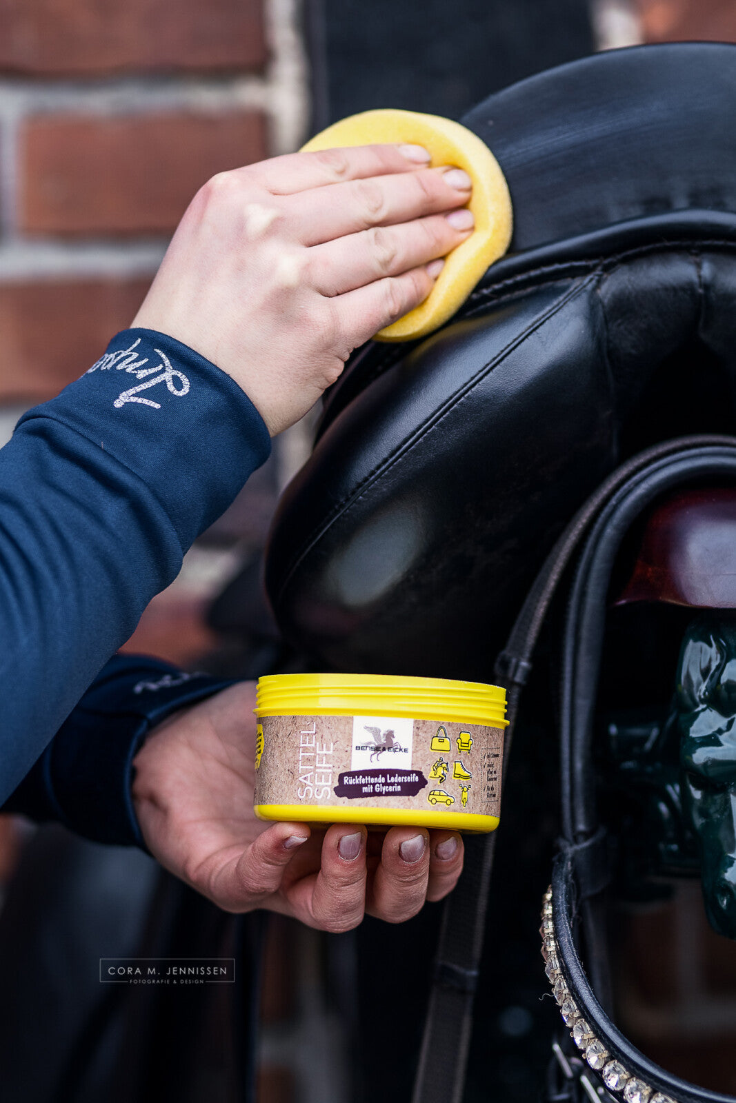 Bense & Eicke Sadel og lædersæbe, 250 g