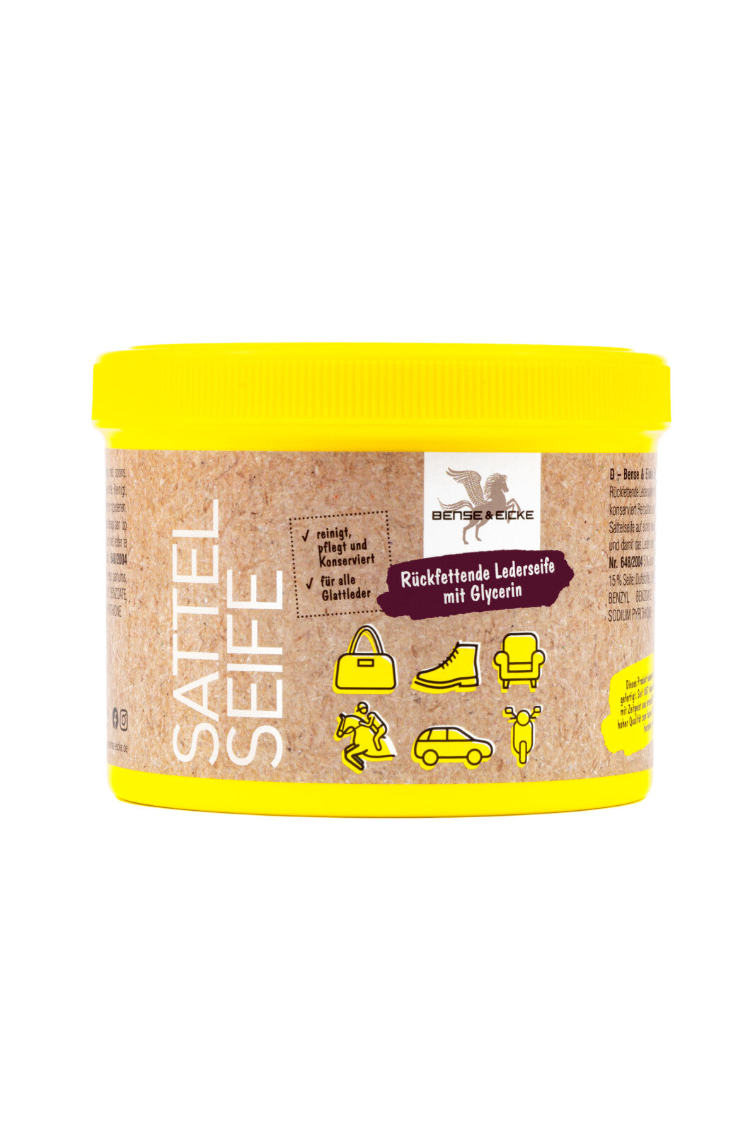 Bense & Eicke Sadel og lædersæbe, 500 g