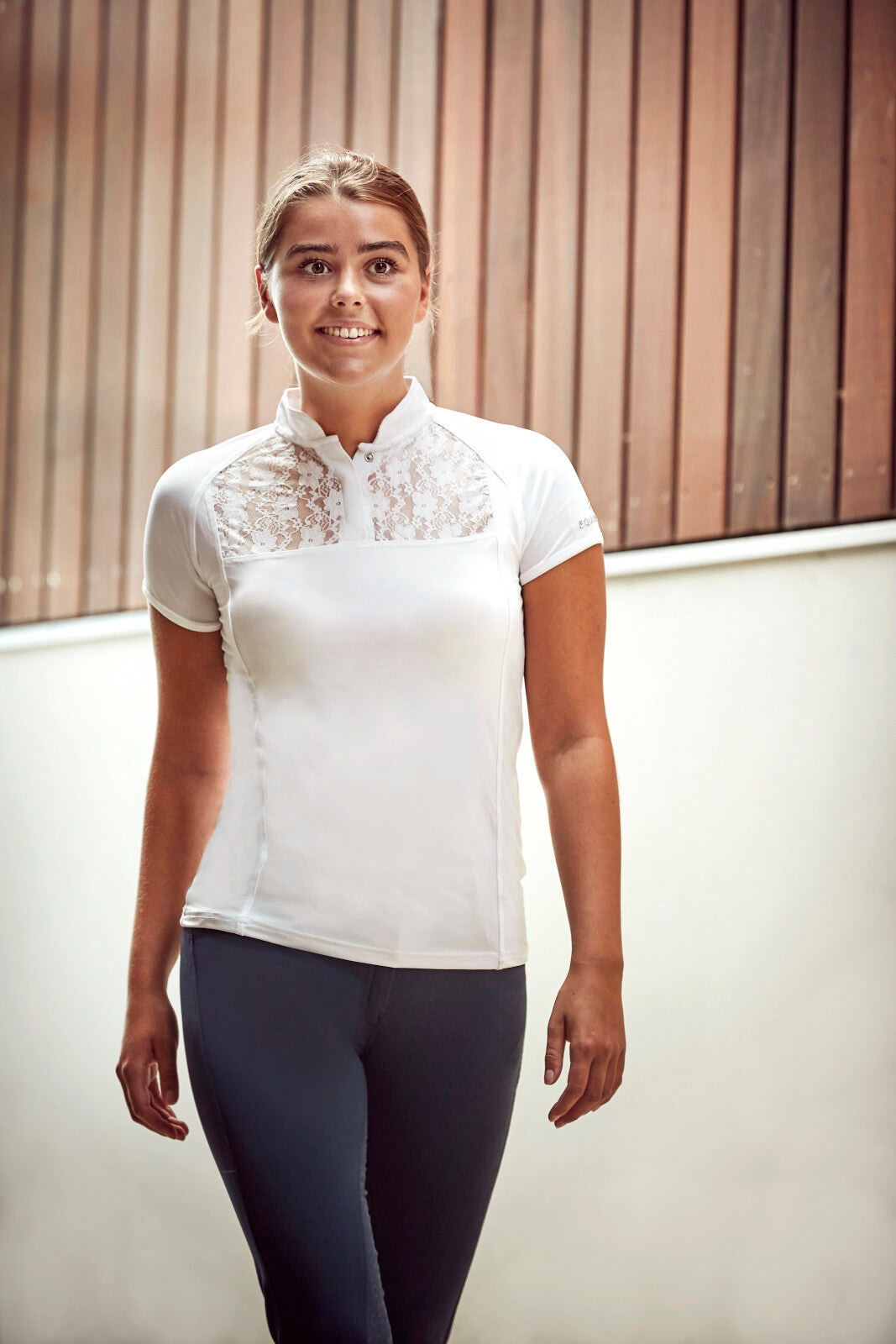 Equipage ORINOCO LACE kortærmet stævnebluse