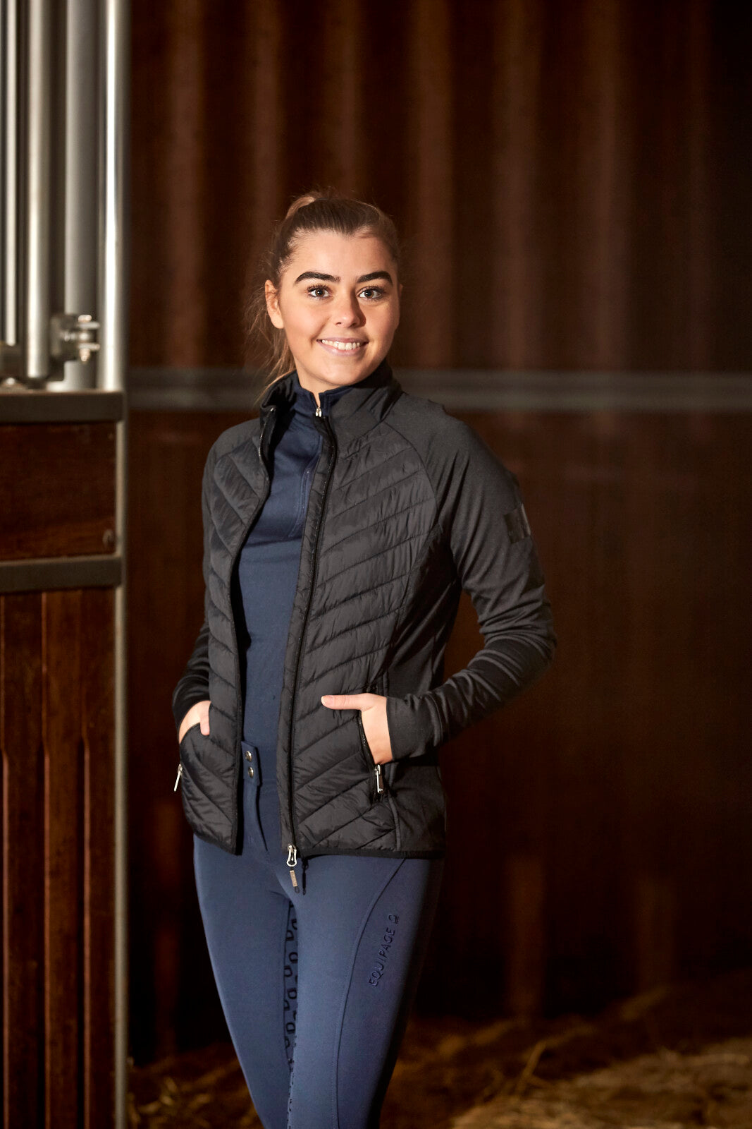 Equipage Kolyma long sleeve riding blouse