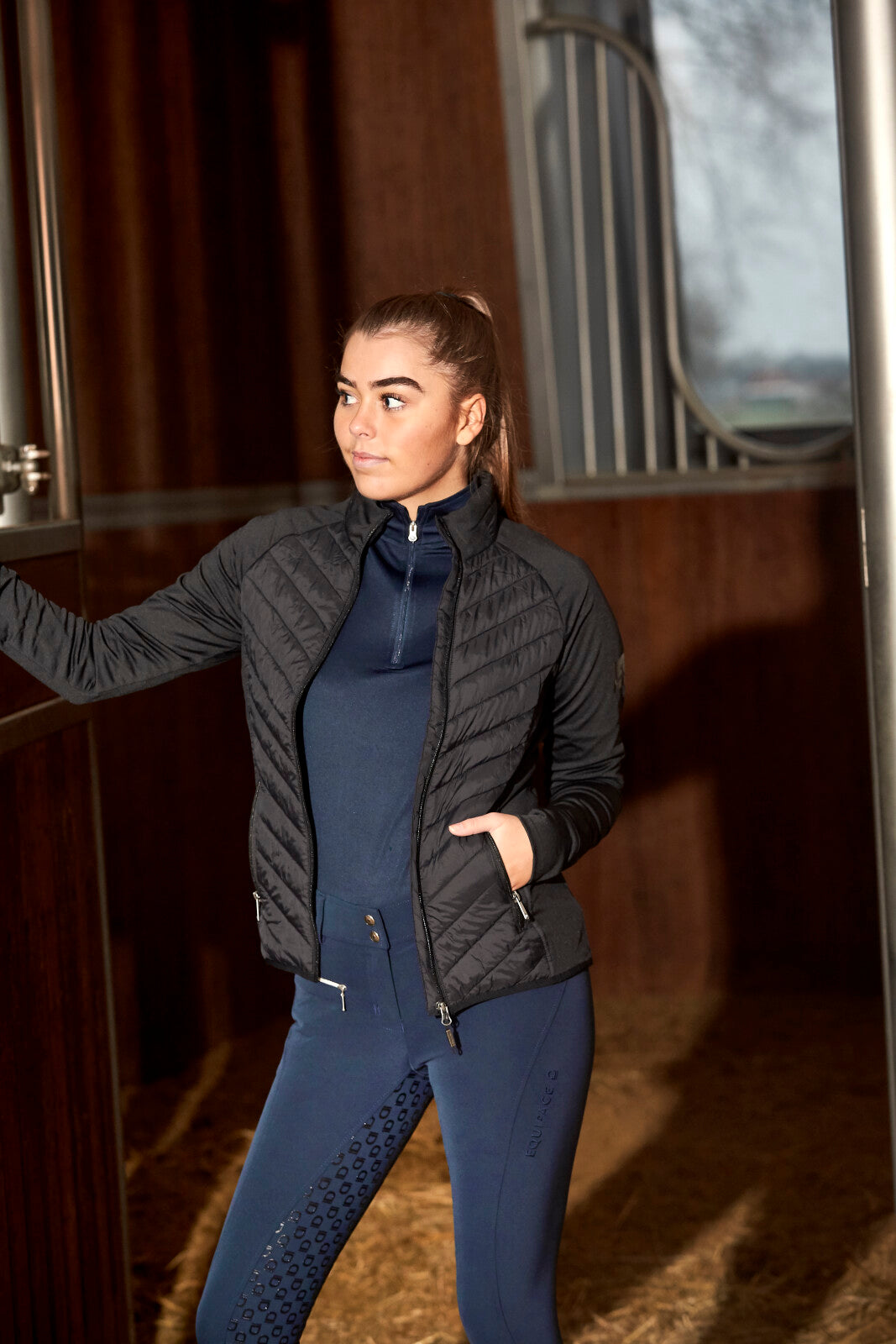 Equipage Kolyma long sleeve riding blouse