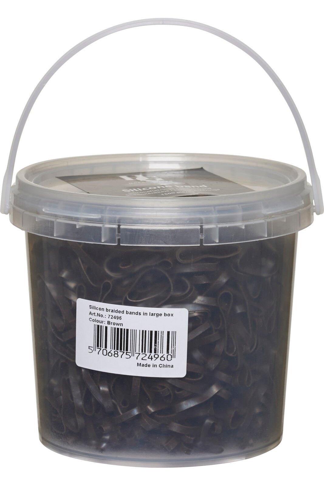 HorseGuard Silicone braiding bands, 1500 pcs/can - Unamari