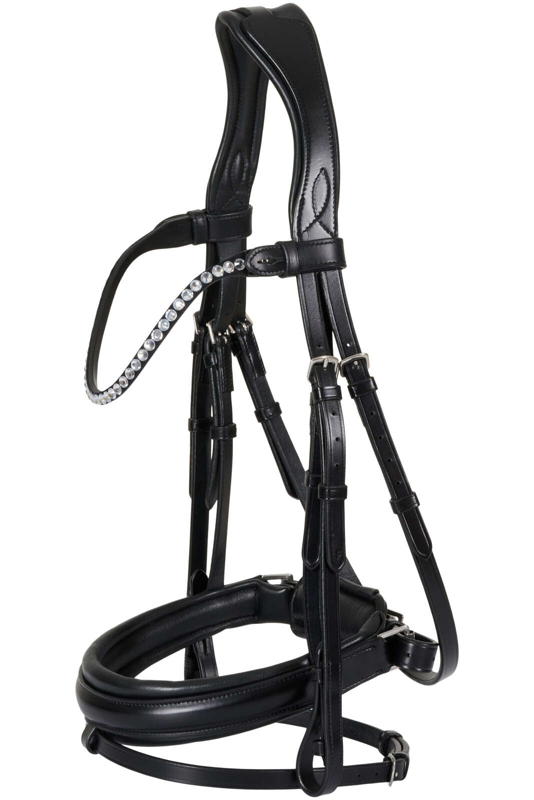 CATAGO Tori Bridle with crystal browband