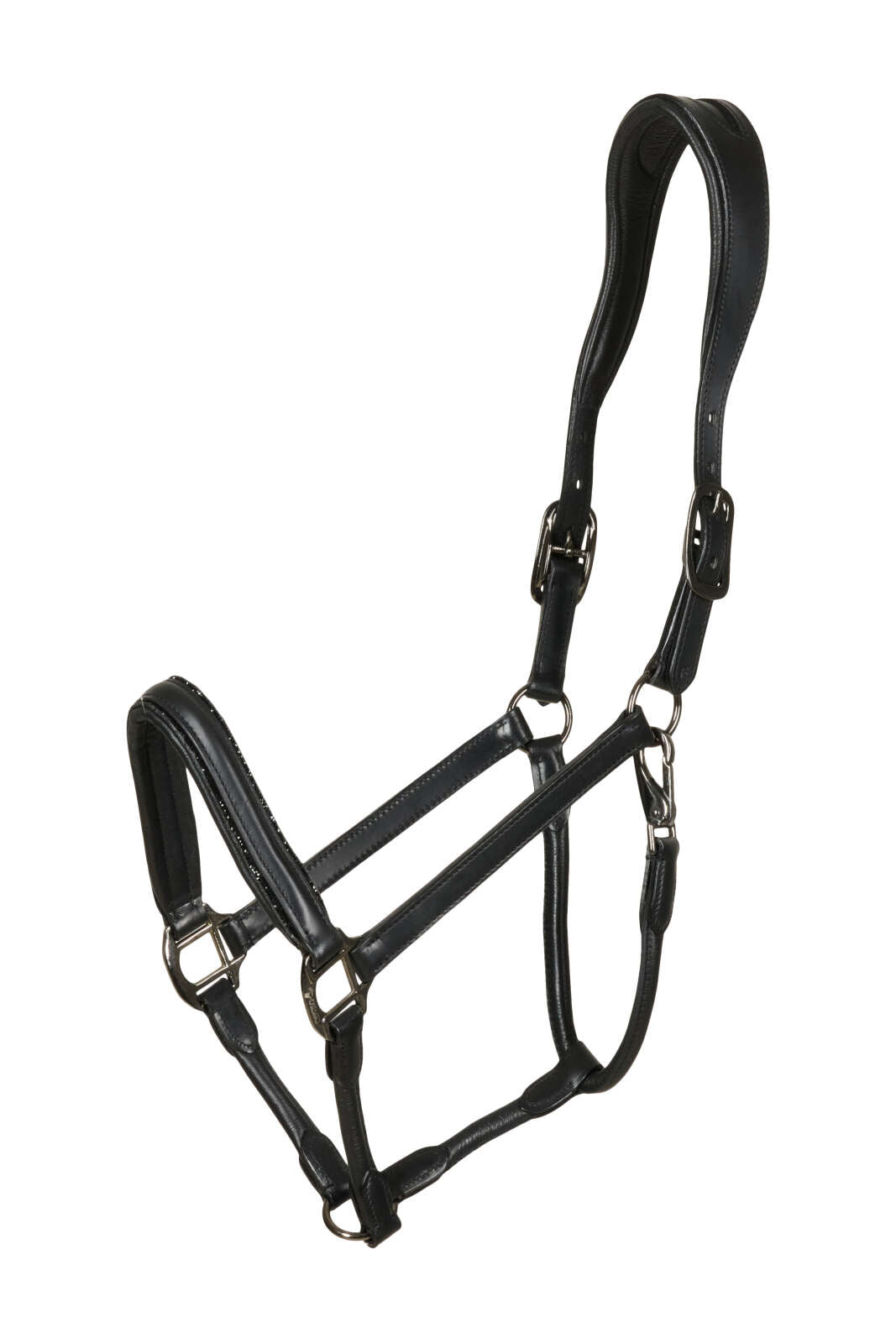 Catago Tori 26.1 lädergrimma, glittrande stenar