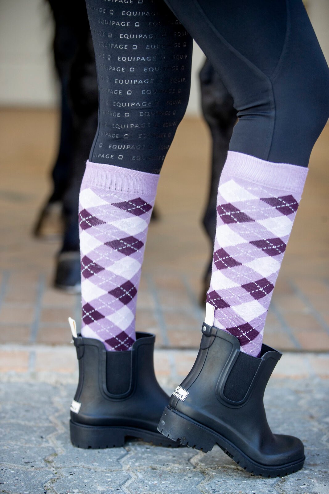 Equipage Lax riding socks - Unamari