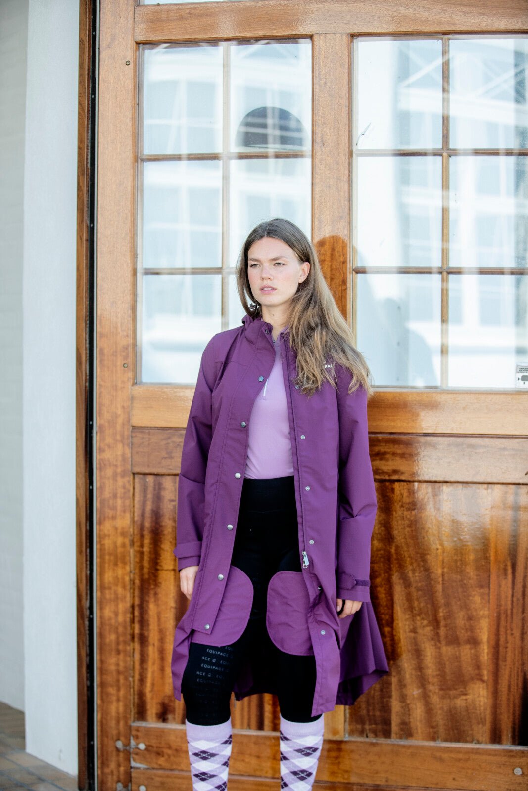 Equipage Heaven long riding rain coat - Unamari