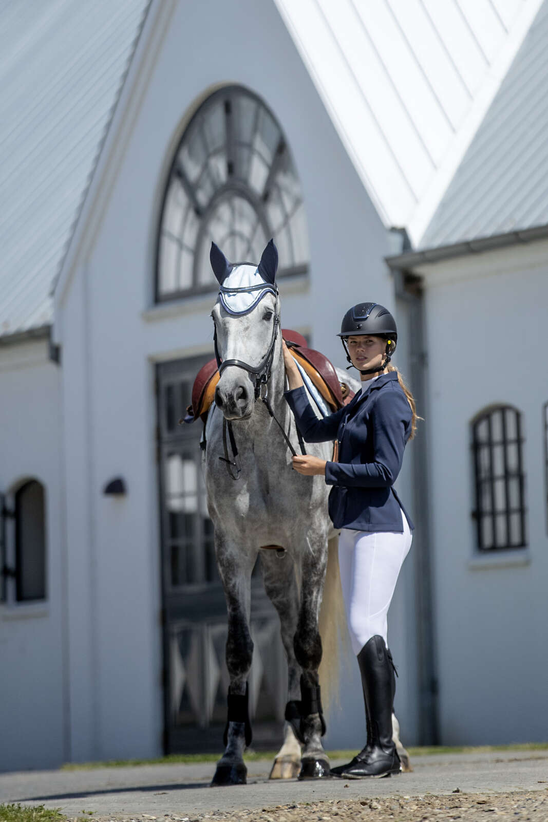 Equipage Monroe show jacket with rhinestone details