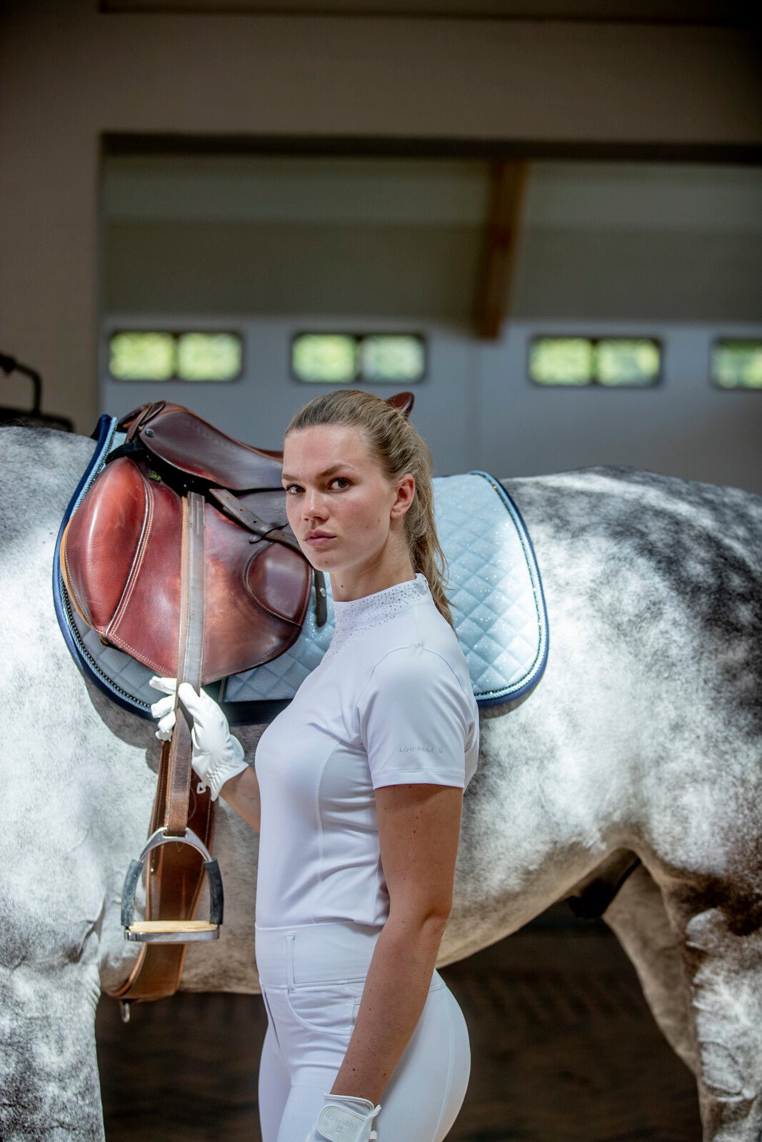 Equipage Tessa short sleeve showshirt - Unamari