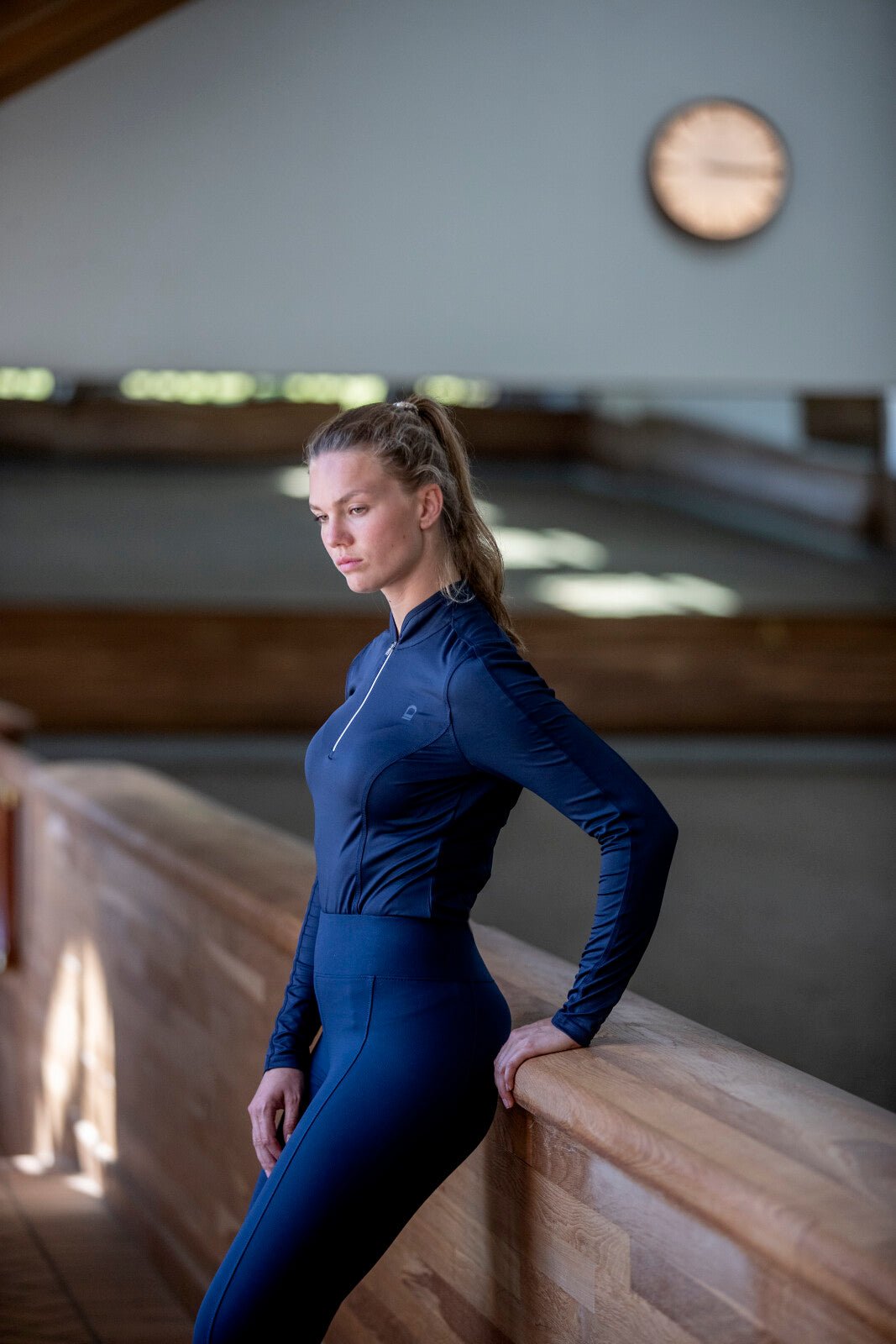 Equipage Trinidad long sleeve riding blouse - Unamari