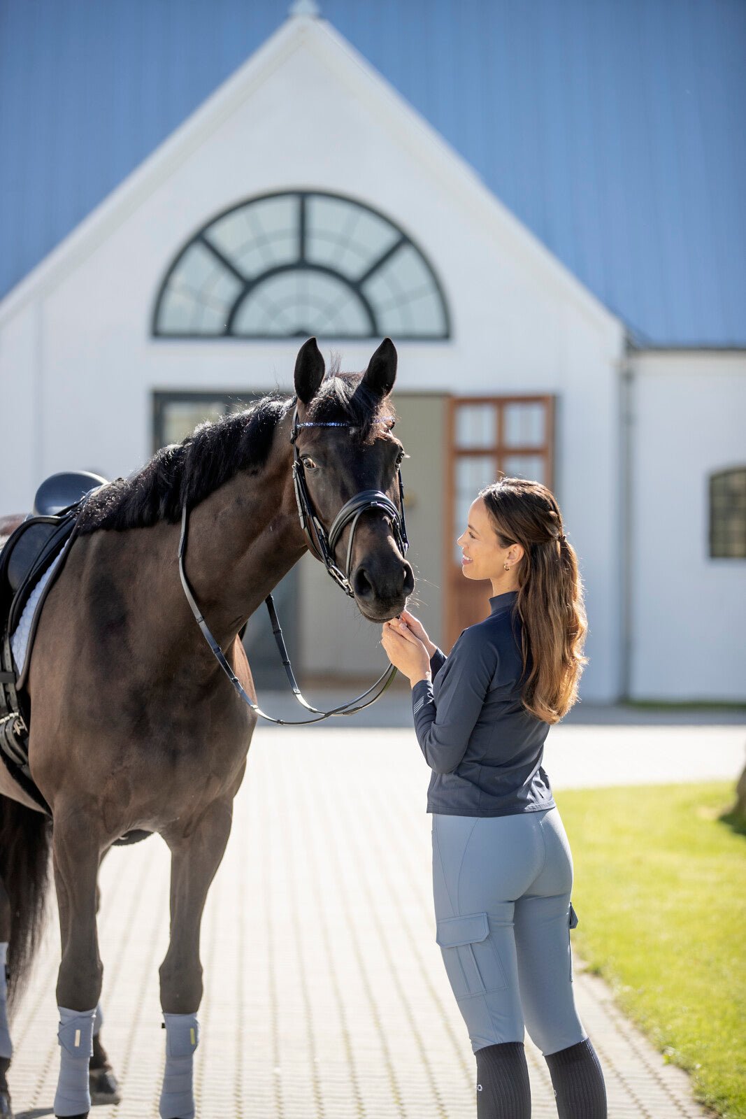 CATAGO Tanya Cargo riding tights with fullgrip - Unamari