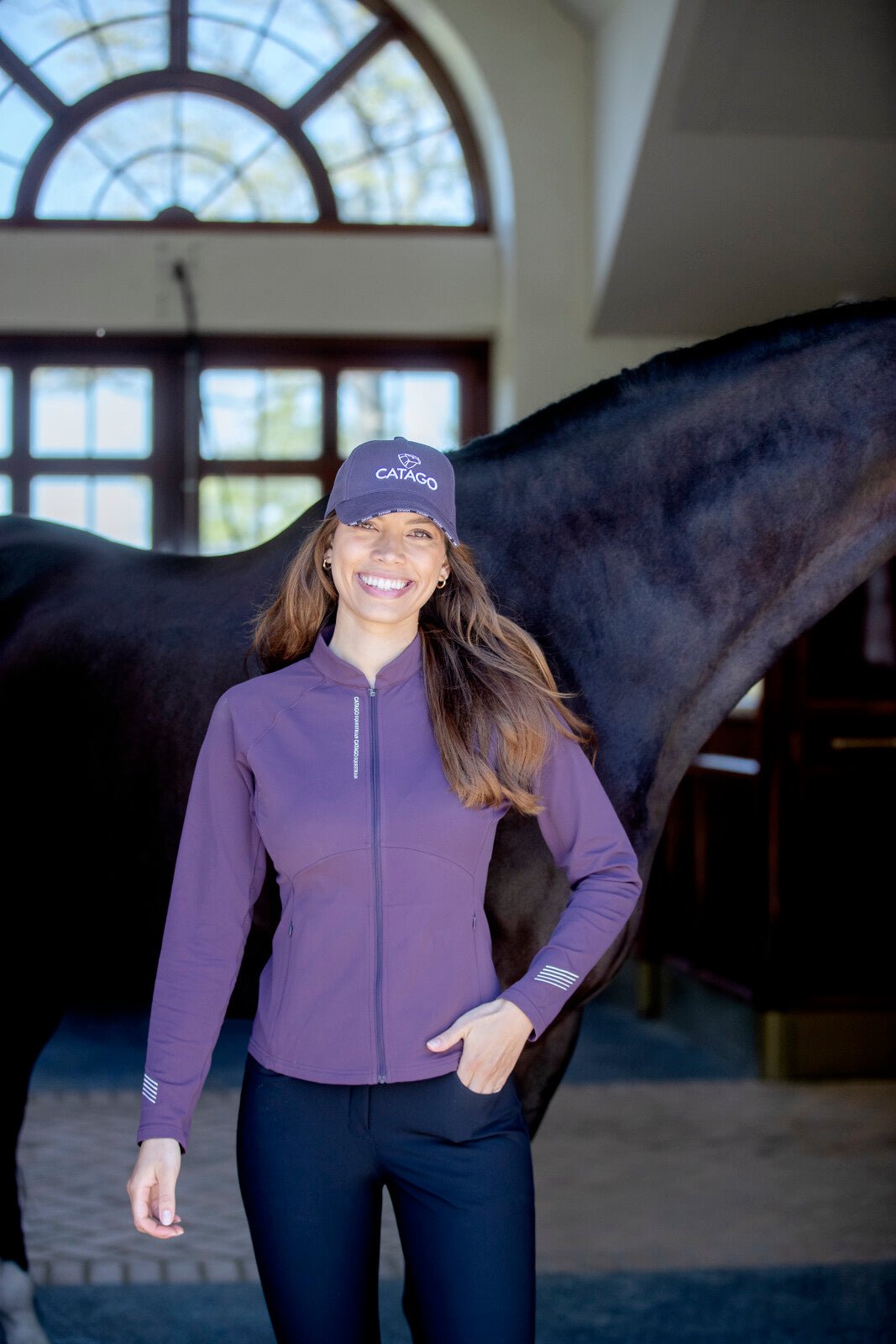 CATAGO Tabita cardigan for riding - Unamari