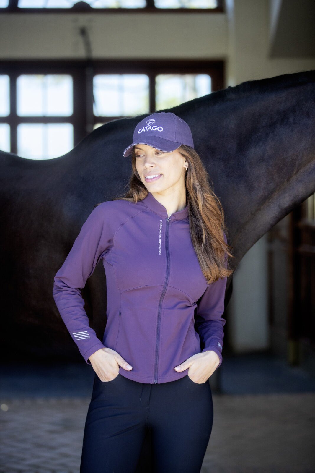 CATAGO Tabita cardigan for riding - Unamari