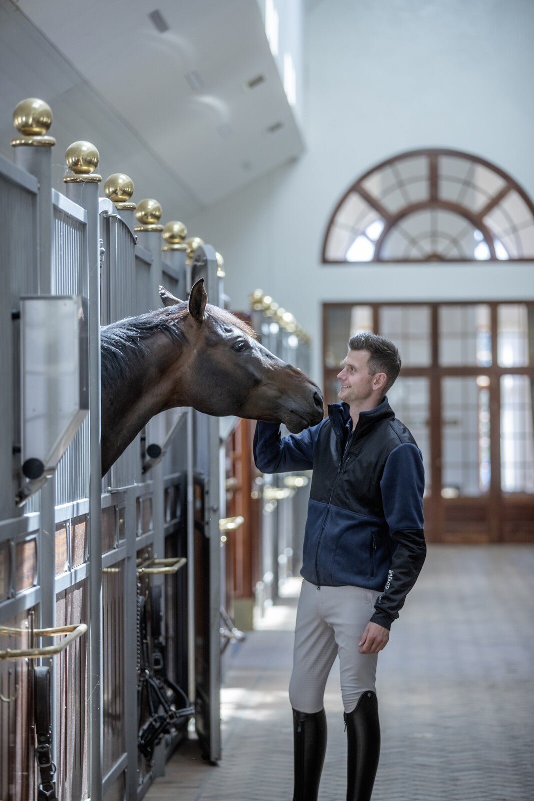 CATAGO MEN Neil fleece riding jacket - Unamari