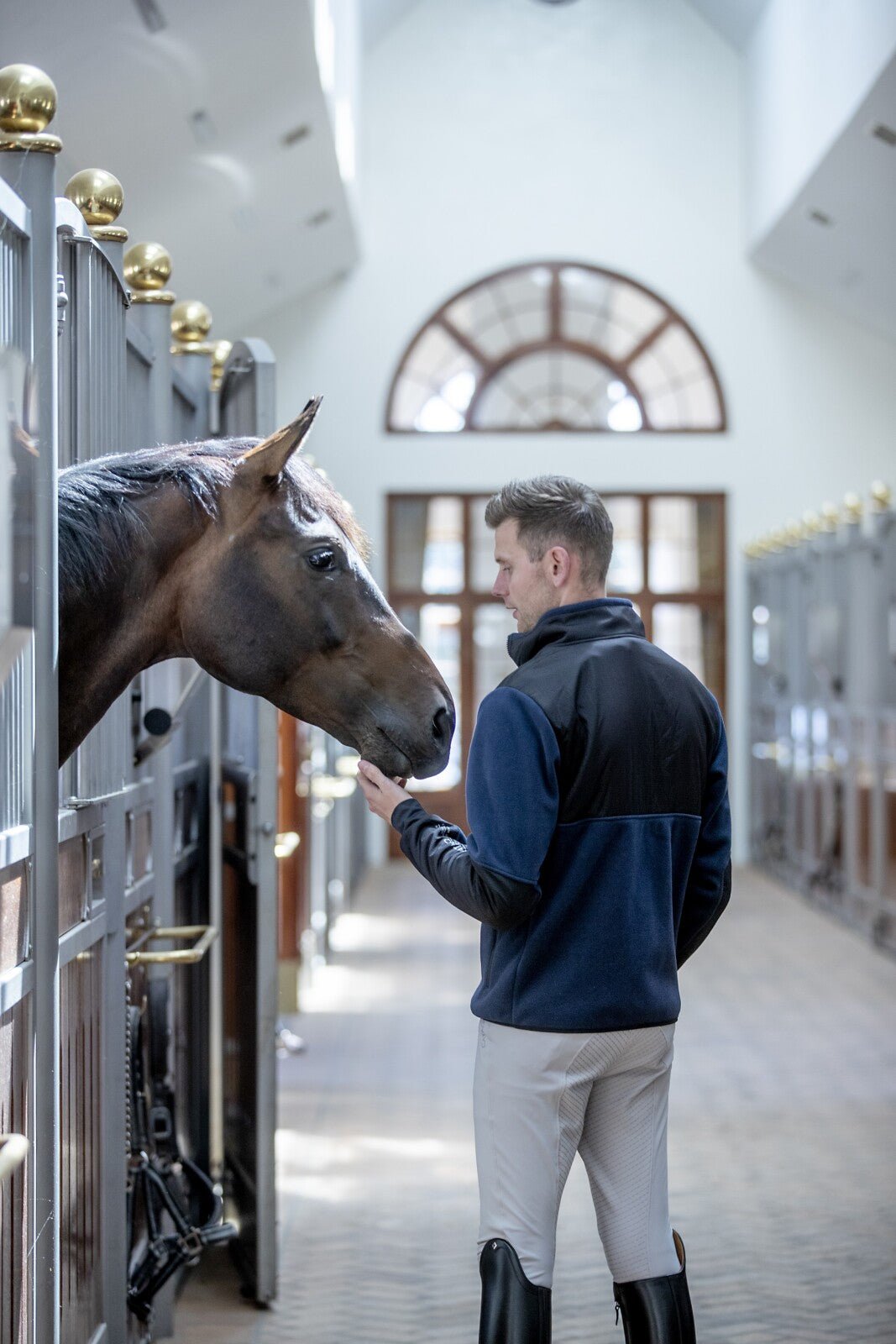 CATAGO MEN Neil fleece riding jacket - Unamari