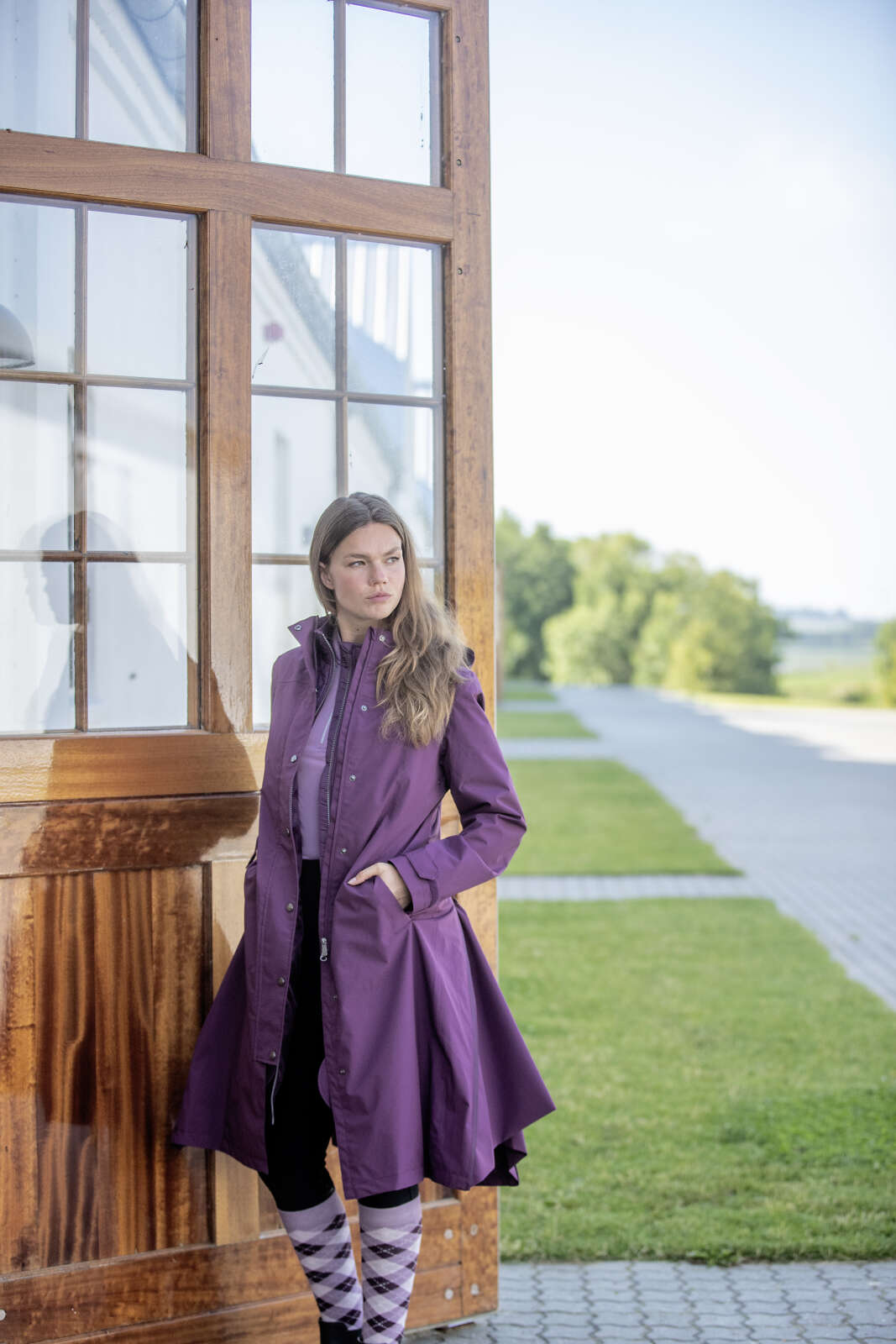 Equipage Heaven long riding rain coat