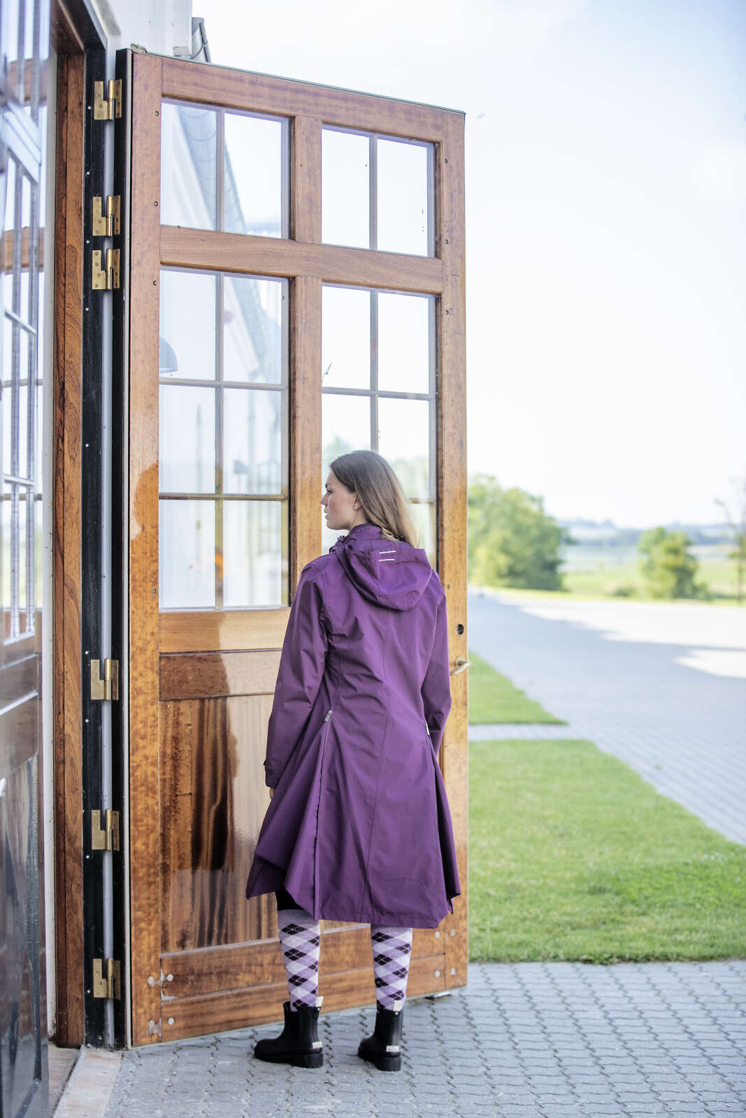 Equipage Heaven long riding rain coat