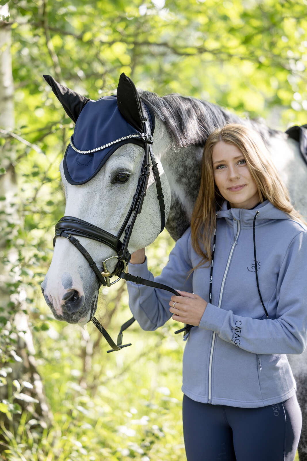 Catago Natalie hoodie med glidelås