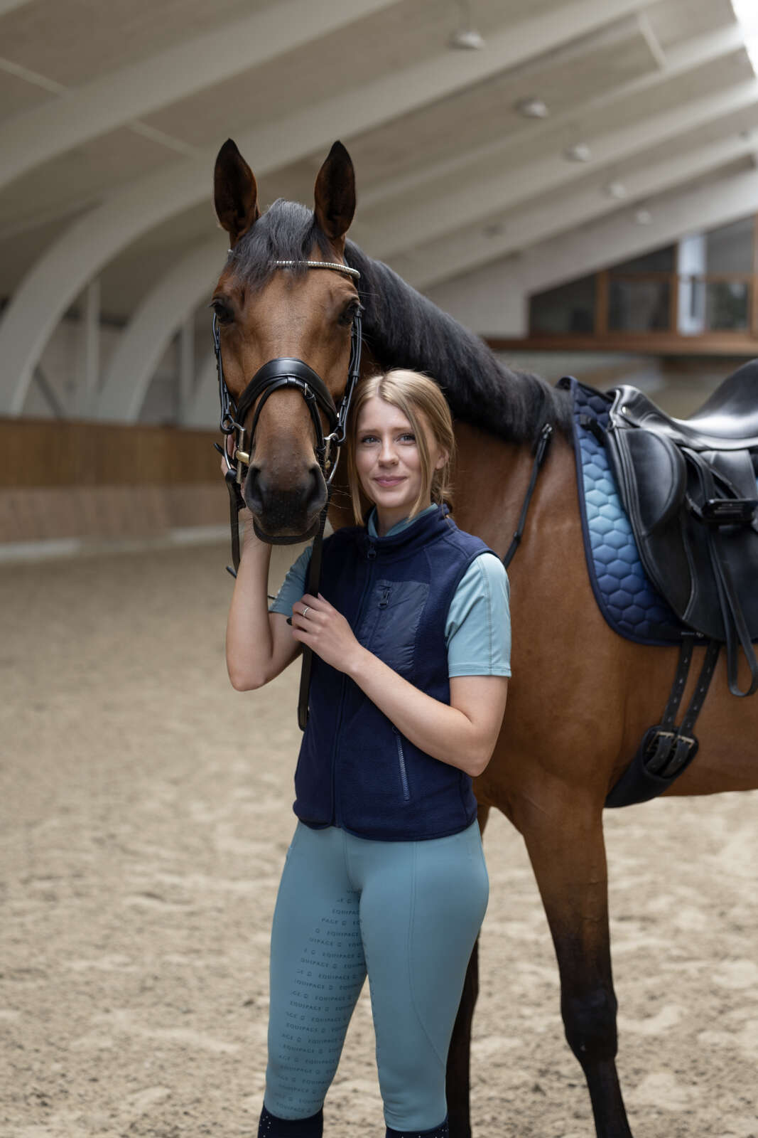 Equipage Aria Fleece Riding Vest