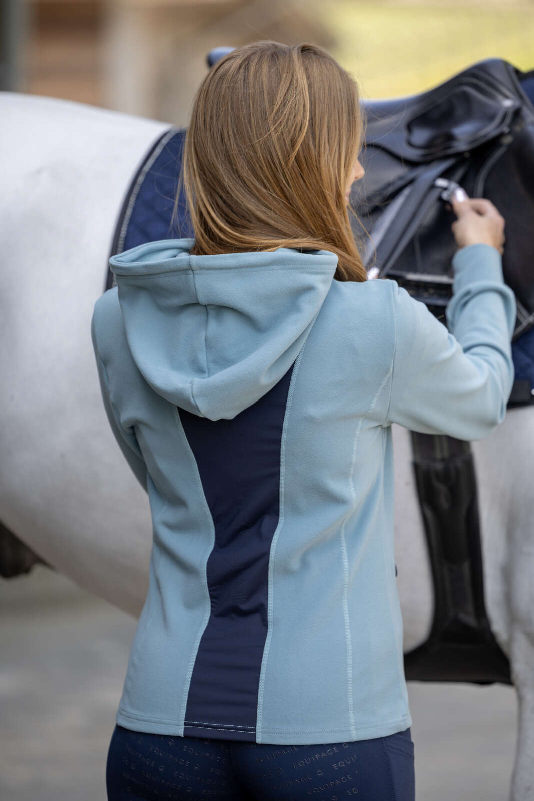 Equipage Hoodie mit Reißverschluss