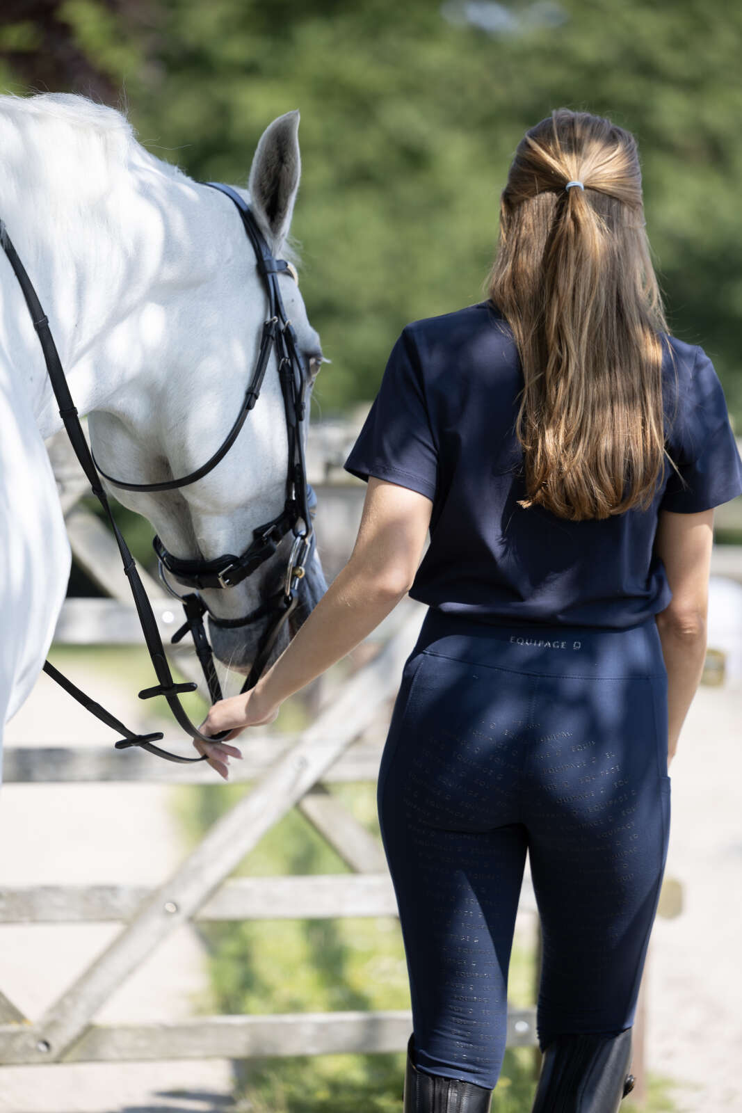 Equipage Tawny-ridetights med fullgrip